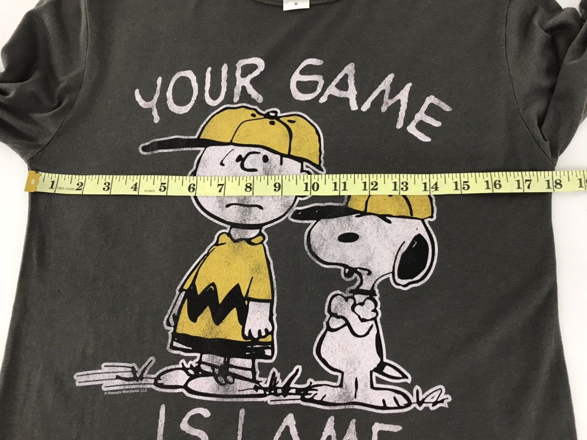 Peanuts Peanuts Your Game Is Lame Tee Cartoon Size US S / EU 44-46 / 1 - 9 Thumbnail