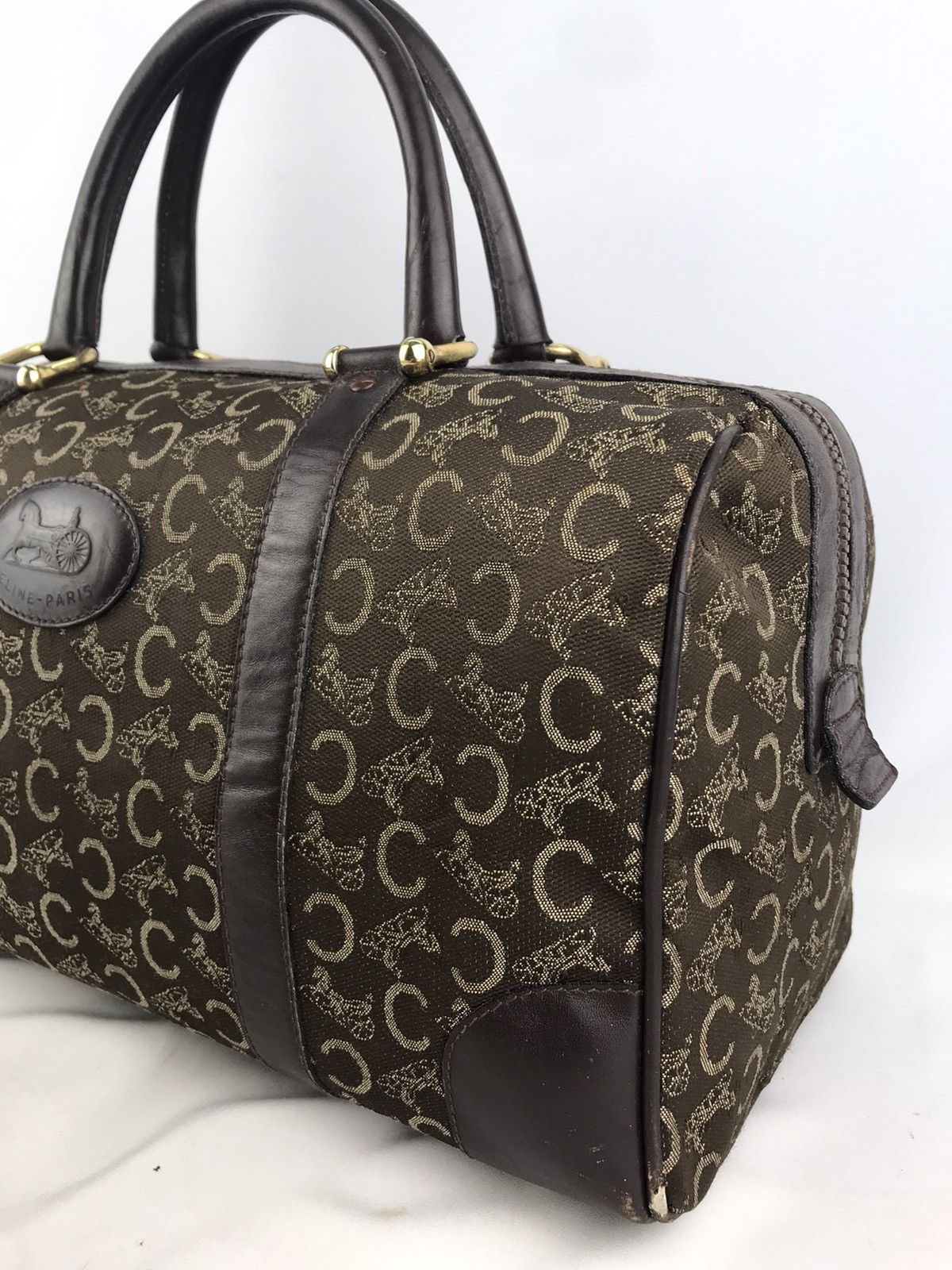 Celine ❌Last Drop❌Auth vintage Celine Boston Speedy handbag Size ONE SIZE - 4 Thumbnail