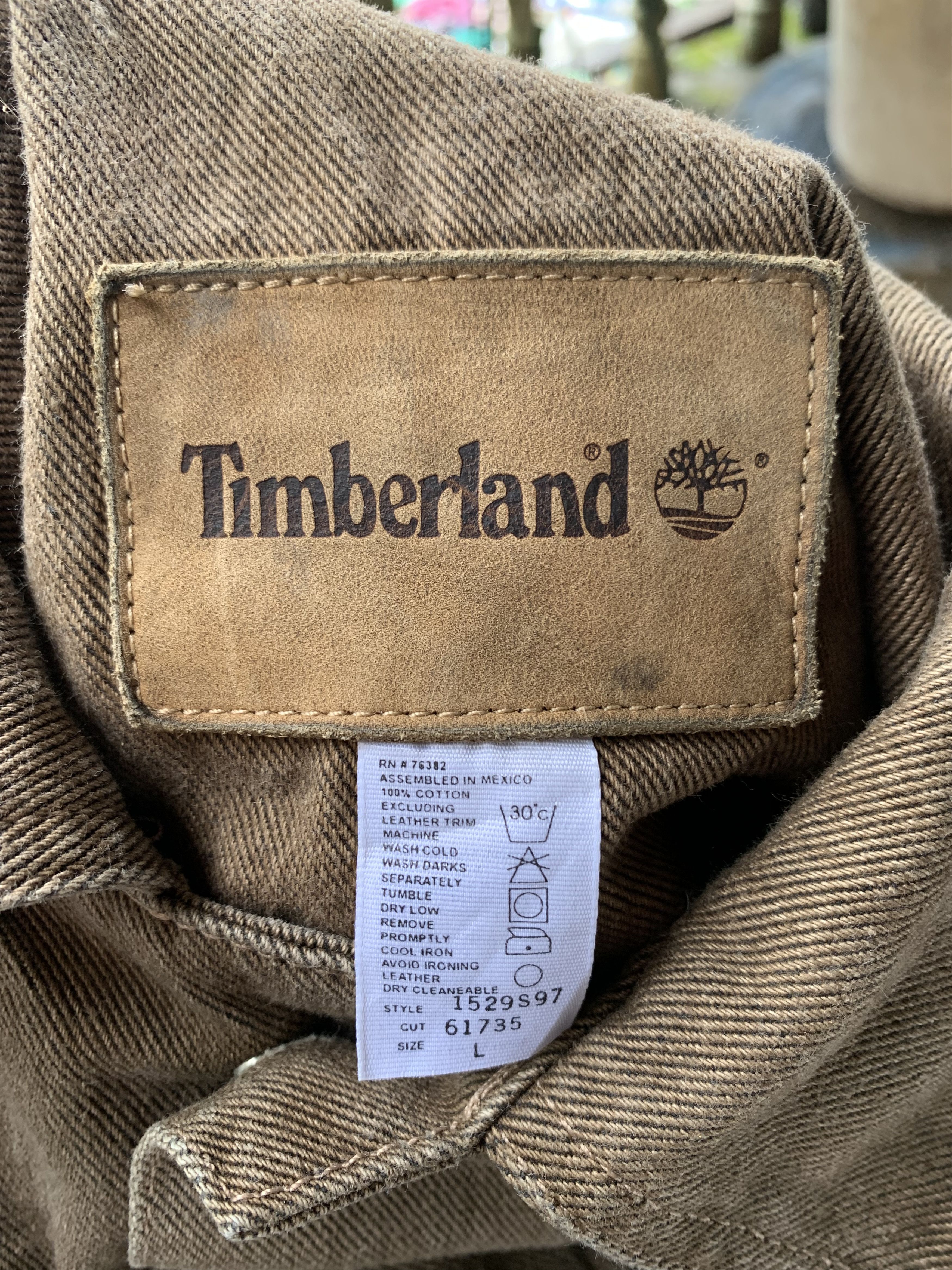 Timberland Vintage Timberland Denim Jacket Size US L / EU 52-54 / 3 - 7 Thumbnail