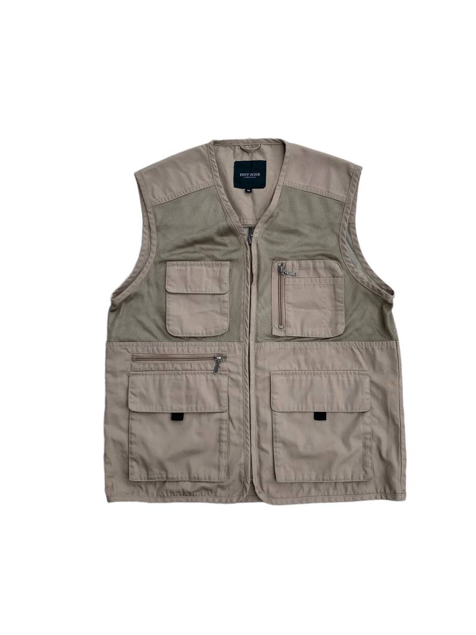 Vintage Vintage Mesh Net Utility Vest Size US S / EU 44-46 / 1 - 1 Thumbnail