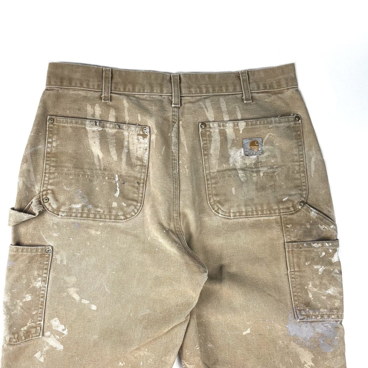 Vintage VINTAGE THRASHED FADED CARHARTT DOUBLE KNEE PAINTER PANTS Size US 30 / EU 46 - 8 Thumbnail