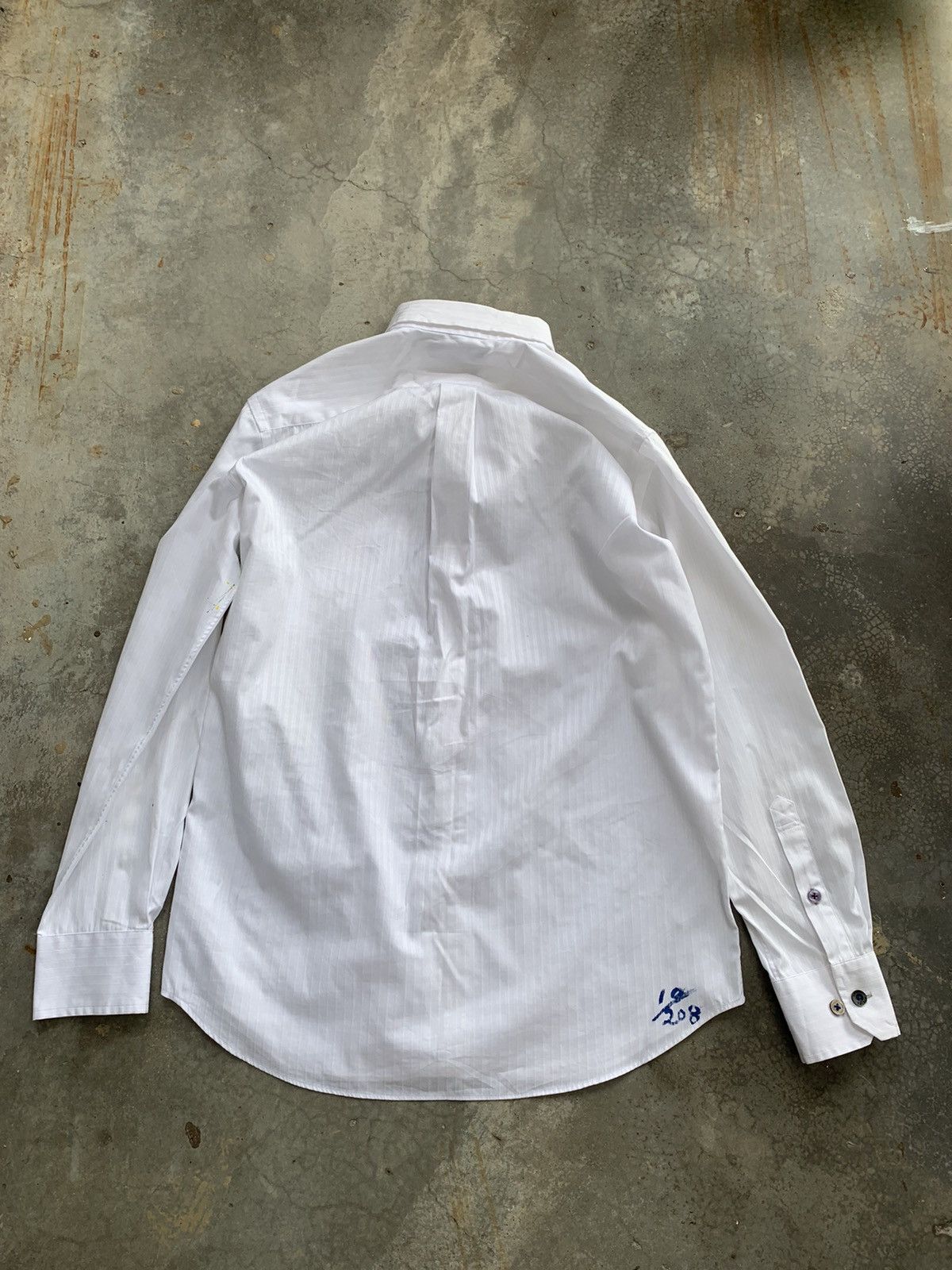 Uniqlo Painter Button Shirt comme des garcons inspire