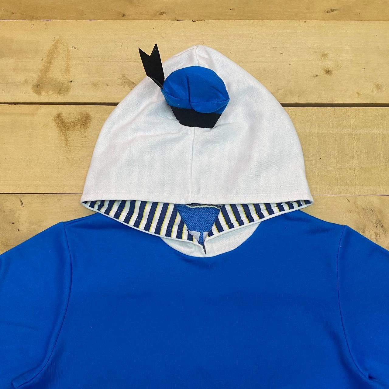 Disney A738. DONALD DUCK HOODIE Size L / US 10 / IT 46 - 2 Thumbnail