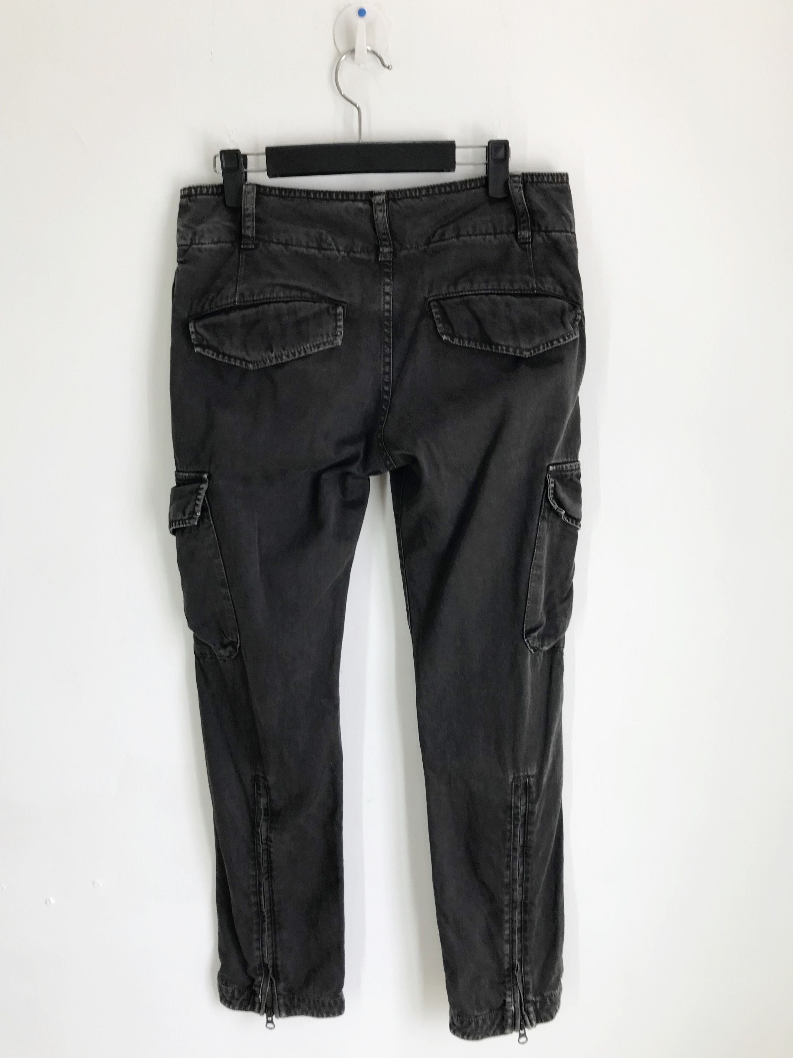 Hysteric Glamour Japanese Brand Rna Waxed Zipper Hem Cargo Pant Size US 30 / EU 46 - 8 Thumbnail