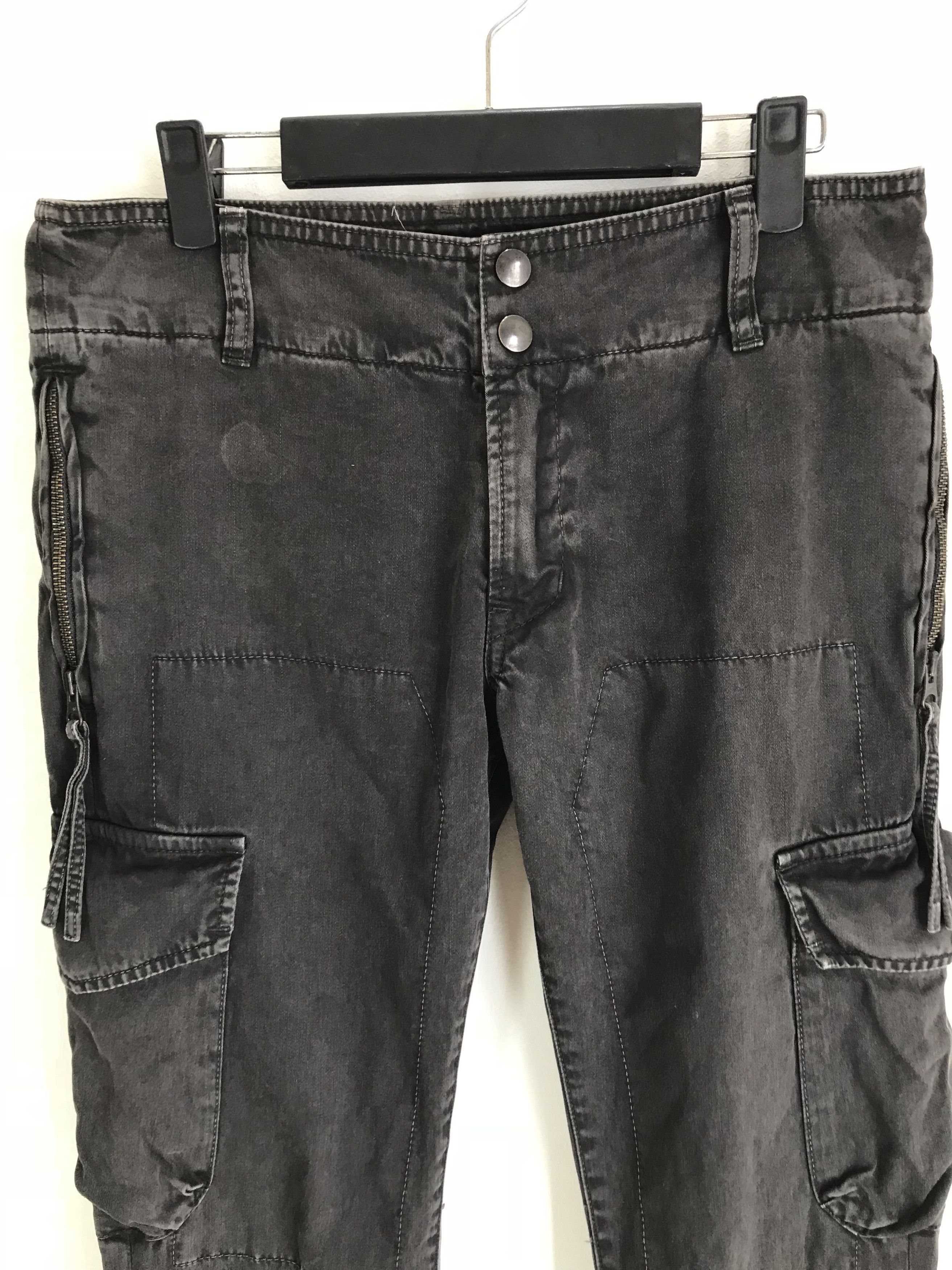 Hysteric Glamour Japanese Brand Rna Waxed Zipper Hem Cargo Pant Size US 30 / EU 46 - 1 Thumbnail