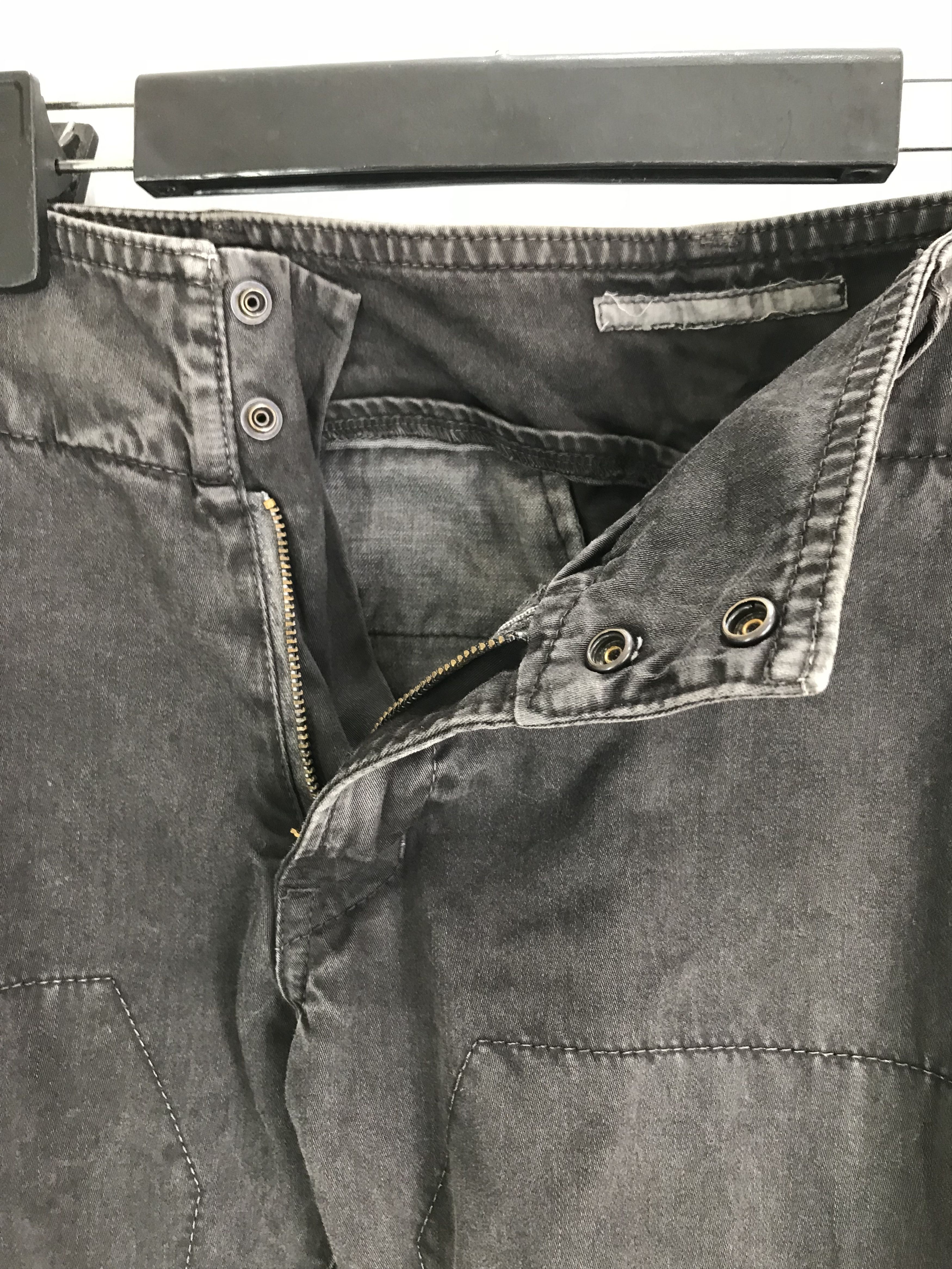 Hysteric Glamour Japanese Brand Rna Waxed Zipper Hem Cargo Pant Size US 30 / EU 46 - 17 Thumbnail