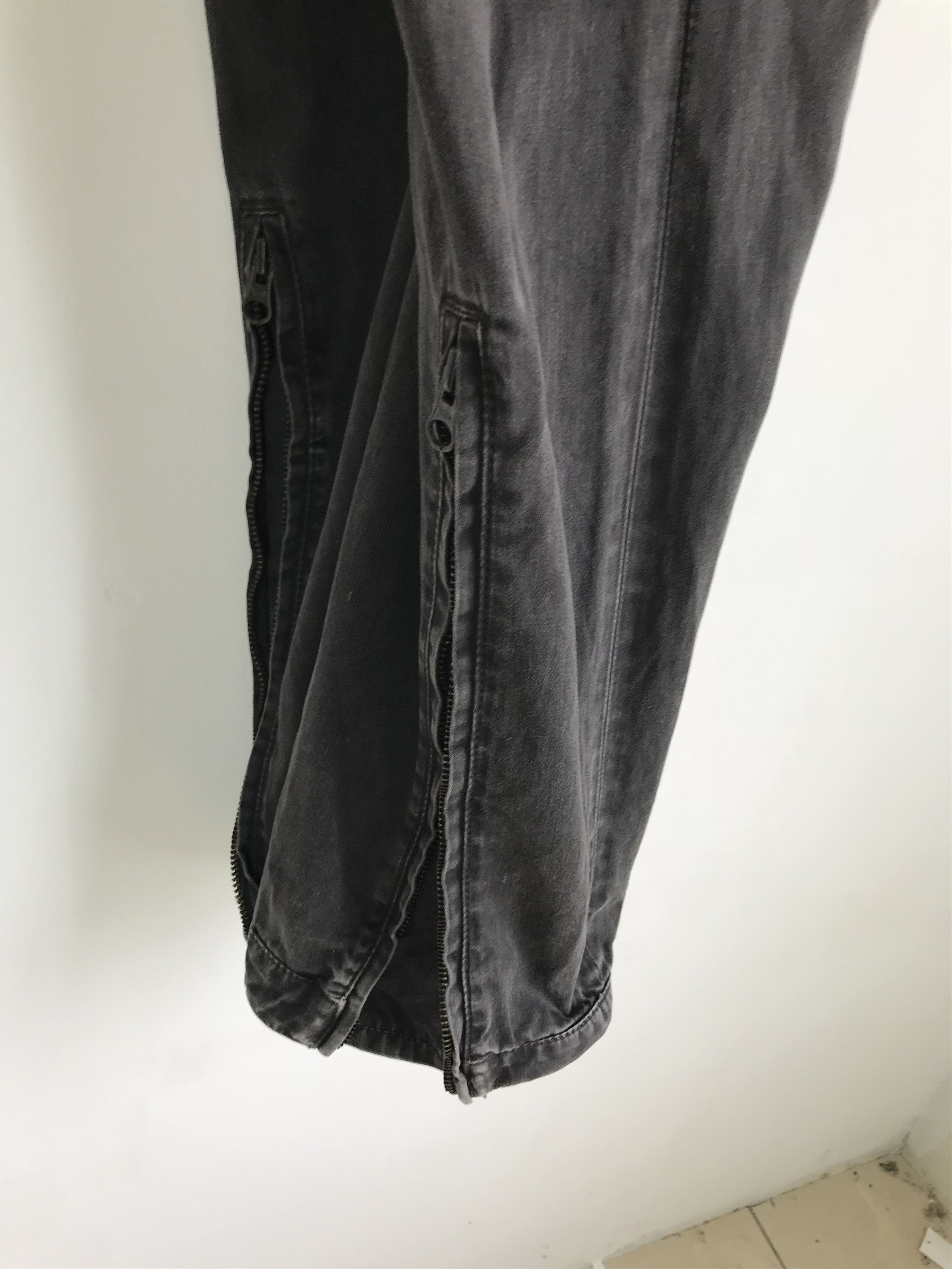 Hysteric Glamour Japanese Brand Rna Waxed Zipper Hem Cargo Pant Size US 30 / EU 46 - 14 Thumbnail