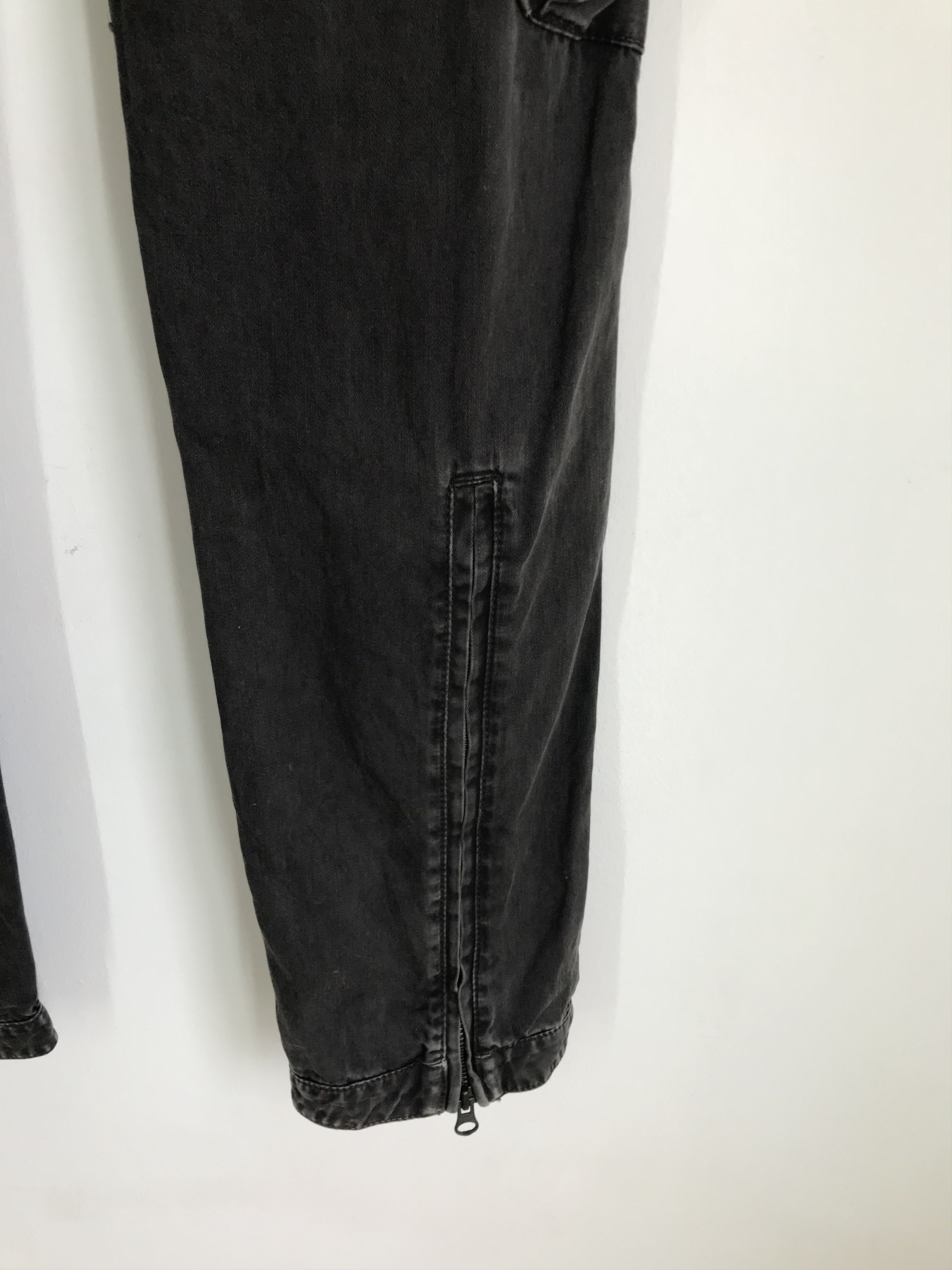 Hysteric Glamour Japanese Brand Rna Waxed Zipper Hem Cargo Pant Size US 30 / EU 46 - 10 Thumbnail