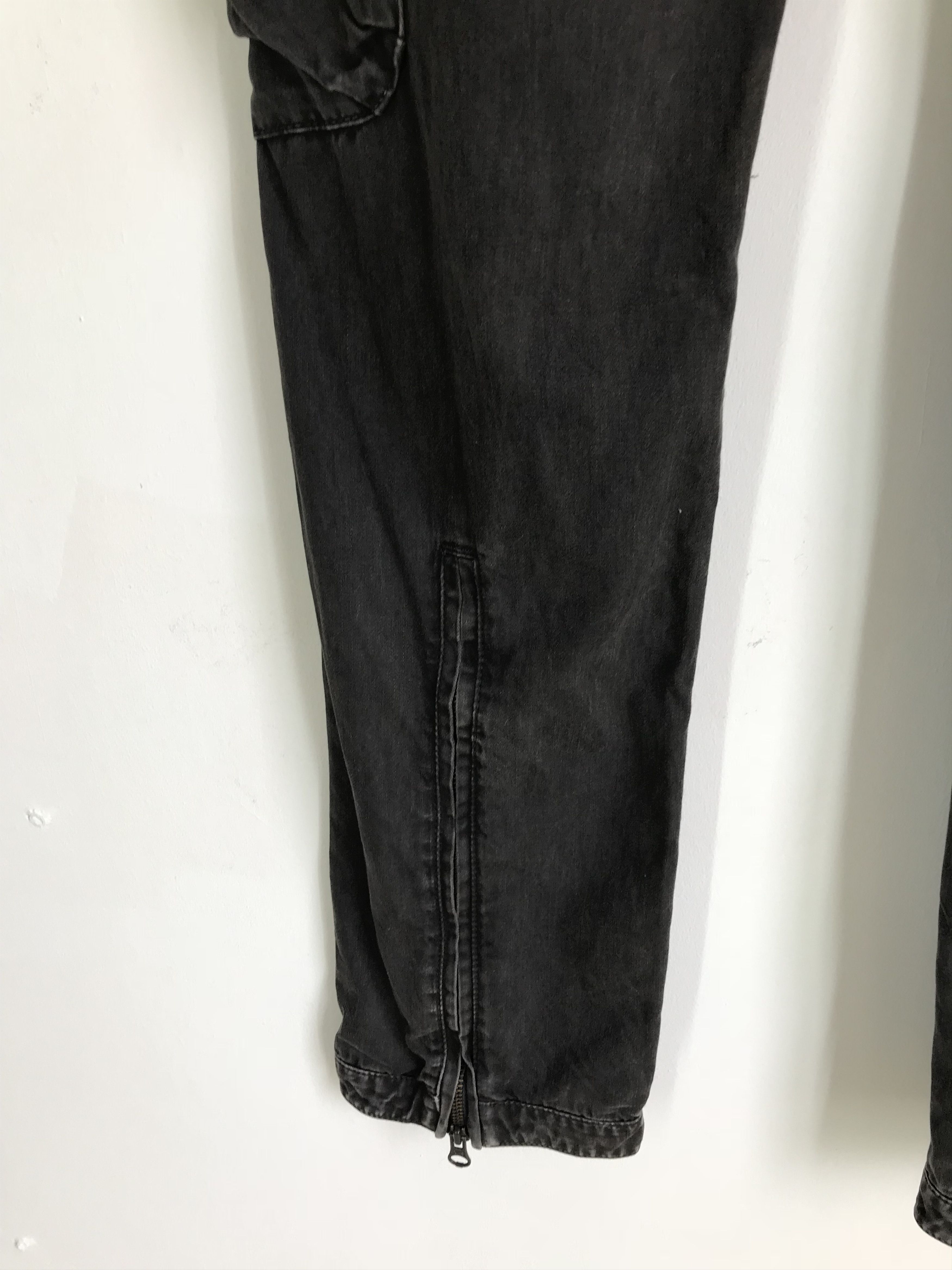 Hysteric Glamour Japanese Brand Rna Waxed Zipper Hem Cargo Pant Size US 30 / EU 46 - 11 Thumbnail