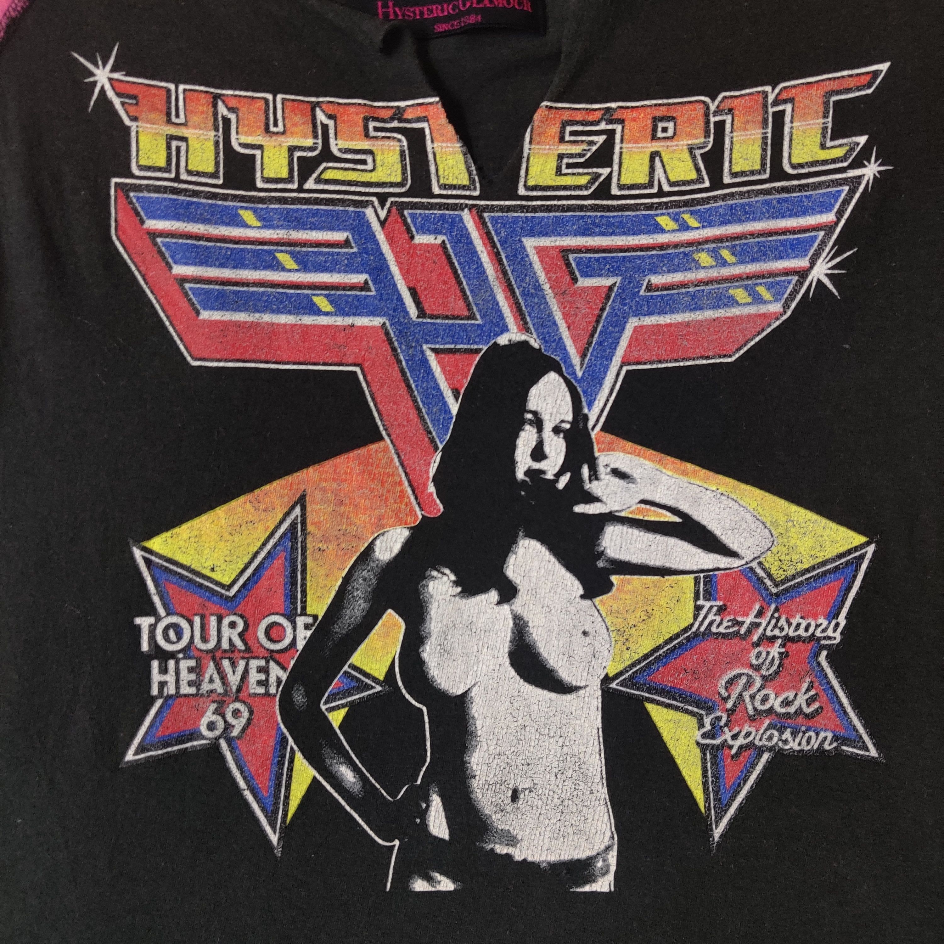 Hysteric Glamour Vintage Hysteric Glamour Tee Van Hallen Style Logo Size S / US 4 / IT 40 - 3 Thumbnail