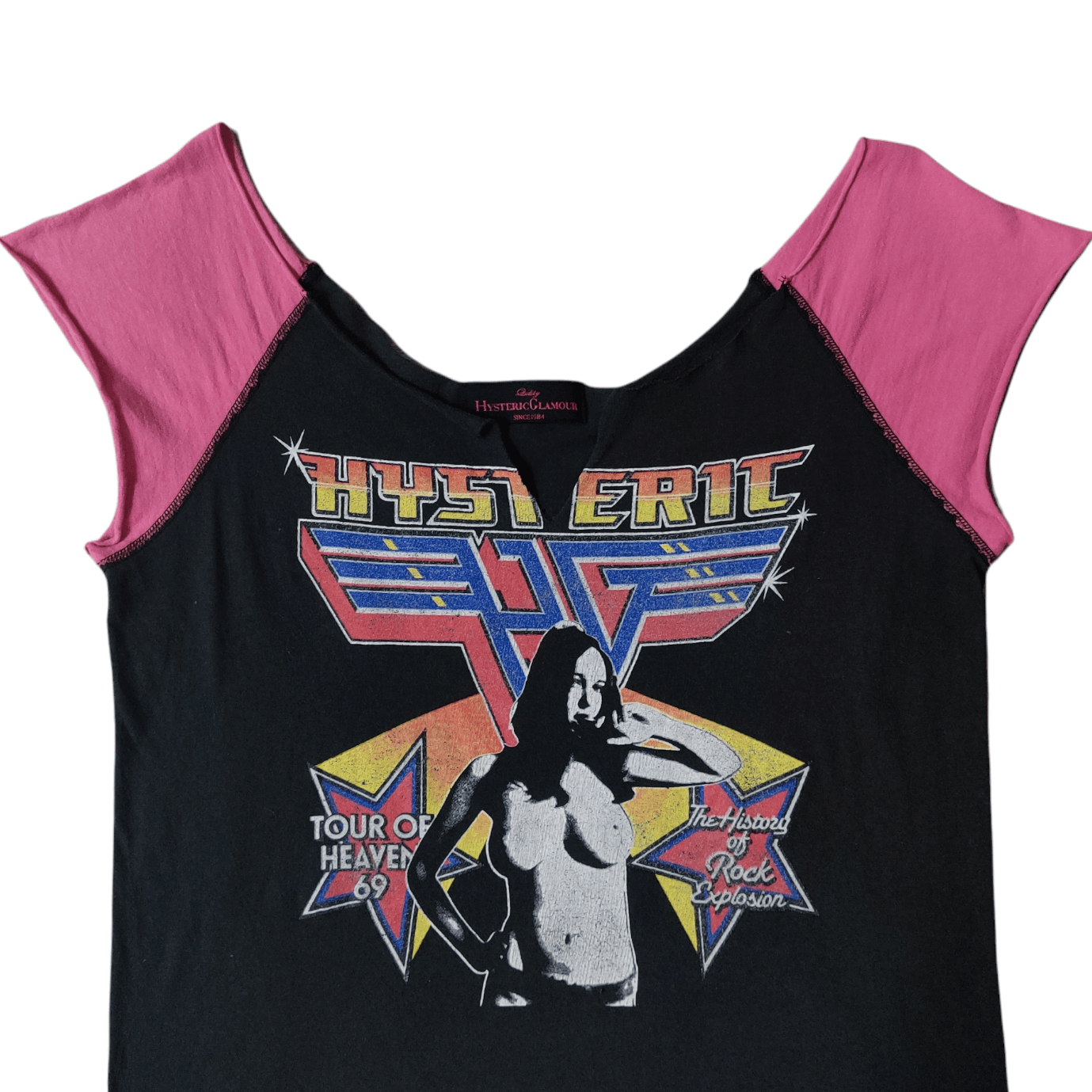 Hysteric Glamour Vintage Hysteric Glamour Tee Van Hallen Style Logo Size S / US 4 / IT 40 - 2 Thumbnail