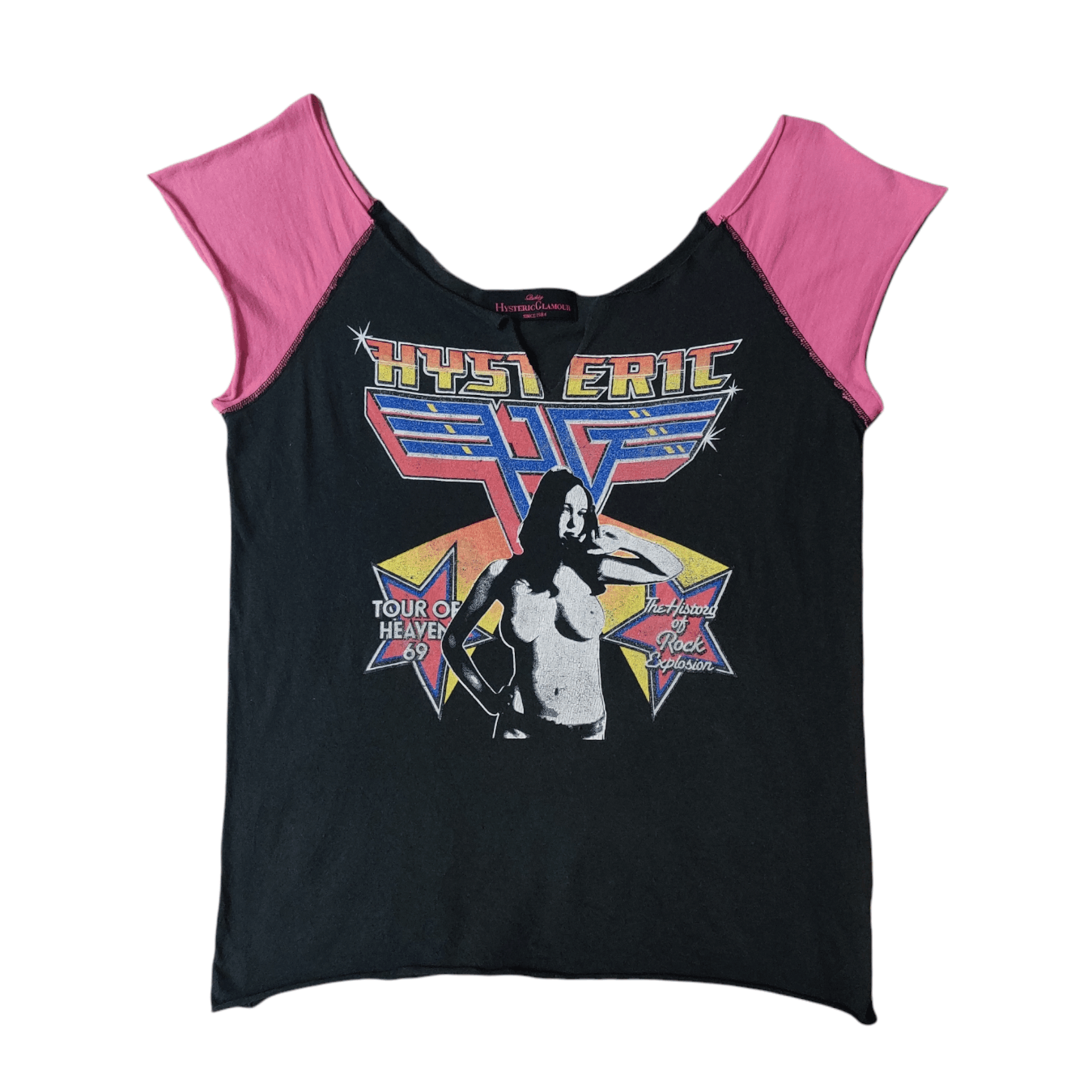 Hysteric Glamour Vintage Hysteric Glamour Tee Van Hallen Style Logo Size S / US 4 / IT 40 - 1 Thumbnail