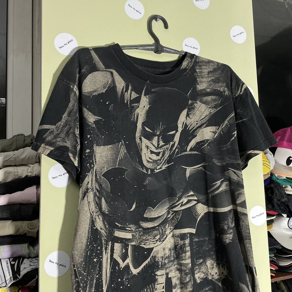Vintage Vintage Y2K Batman Graphic Tee Dark Grunge All Over Print M Size US M / EU 48-50 / 2 - 4 Thumbnail