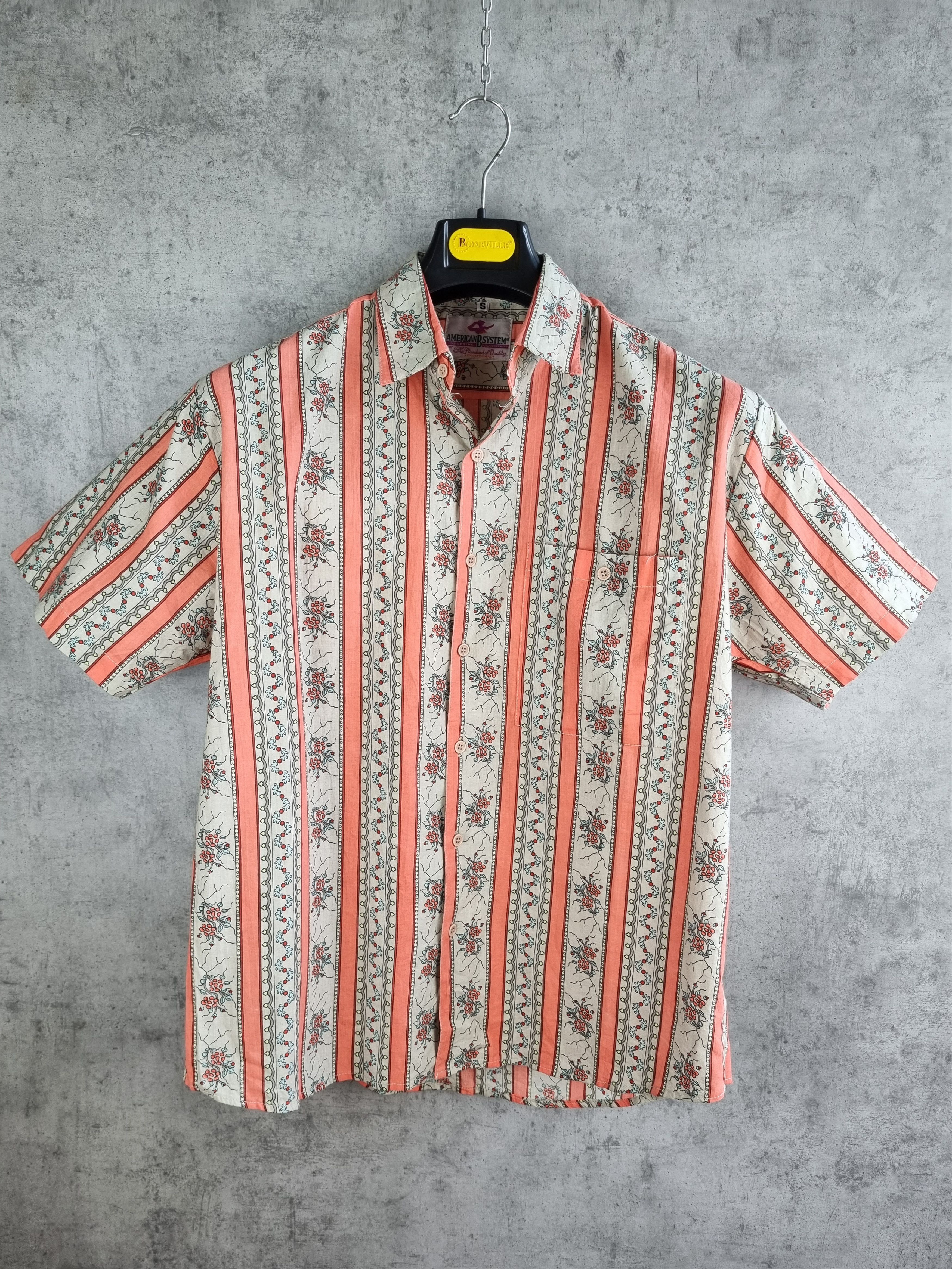 Cowboy Equipment × Vintage 70s Hawaiian American BSystem camp collar vintage shirt Size US S / EU 44-46 / 1 - 12 Thumbnail