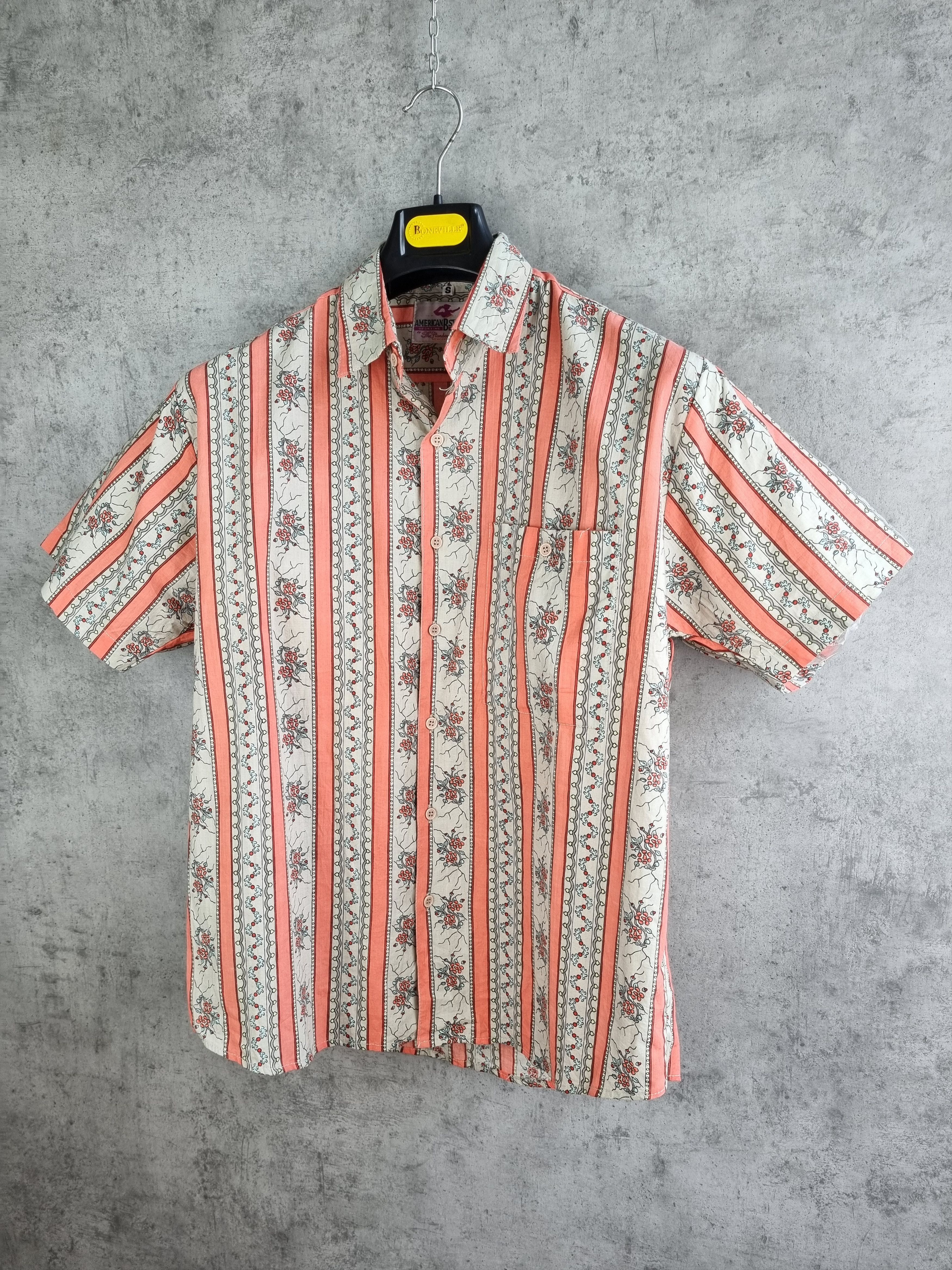 Cowboy Equipment × Vintage 70s Hawaiian American BSystem camp collar vintage shirt Size US S / EU 44-46 / 1 - 5 Thumbnail