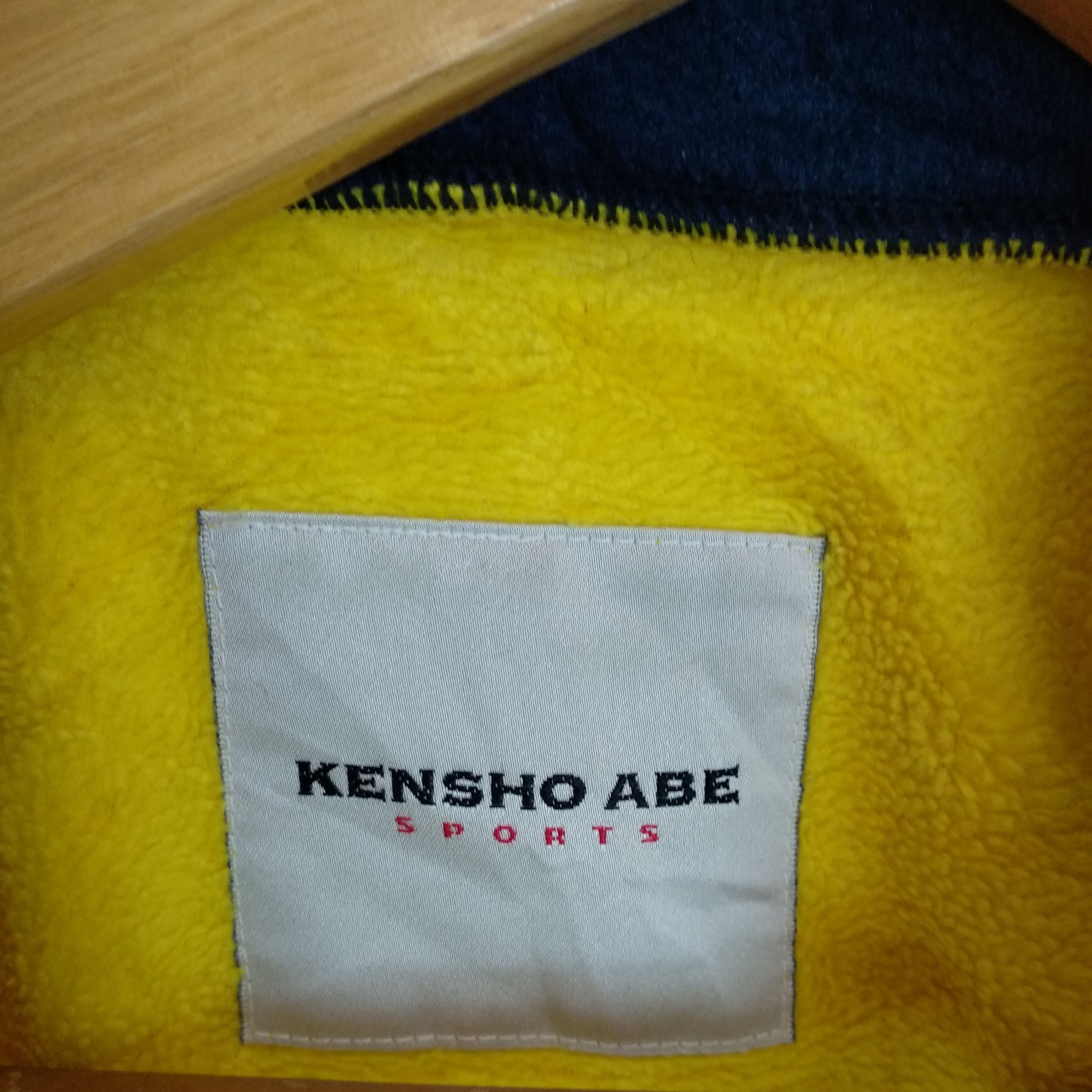 Japanese Brand × Kensho Abe KENSHO ABE Multicolor Big Logo Spell Out Fleece Sweatshirt Size US M / EU 48-50 / 2 - 10 Thumbnail