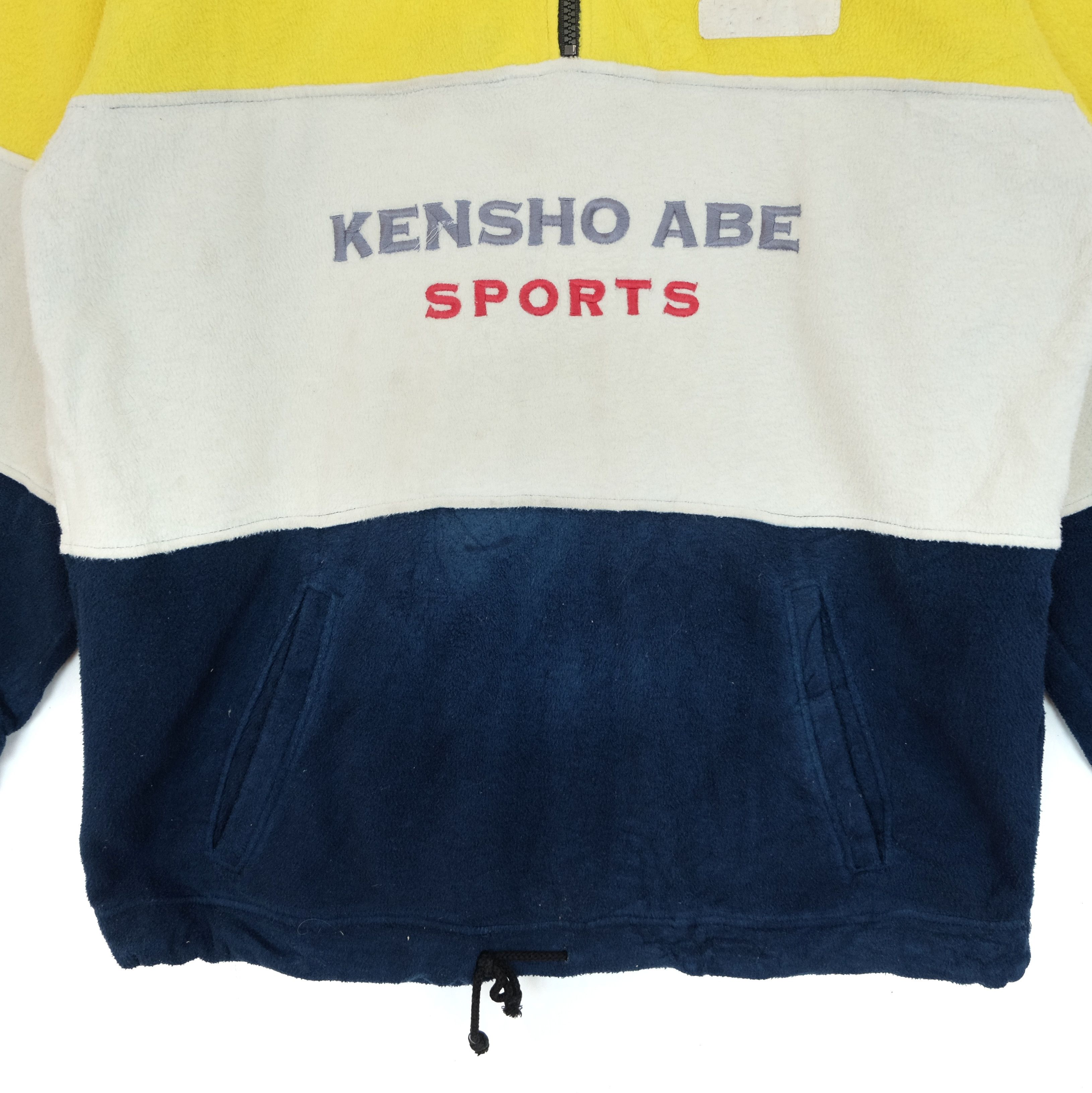 Japanese Brand × Kensho Abe KENSHO ABE Multicolor Big Logo Spell Out Fleece Sweatshirt Size US M / EU 48-50 / 2 - 5 Thumbnail