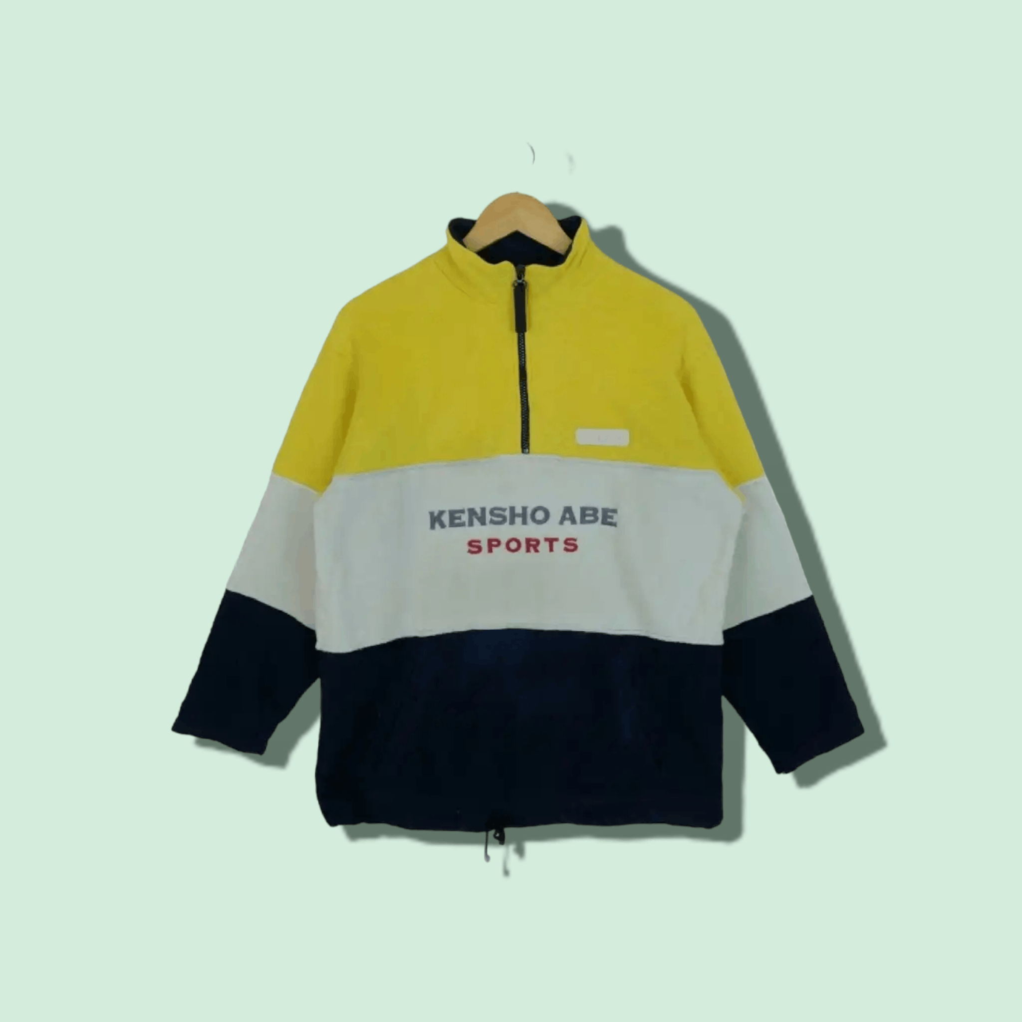 Japanese Brand × Kensho Abe KENSHO ABE Multicolor Big Logo Spell Out Fleece Sweatshirt Size US M / EU 48-50 / 2 - 1 Thumbnail