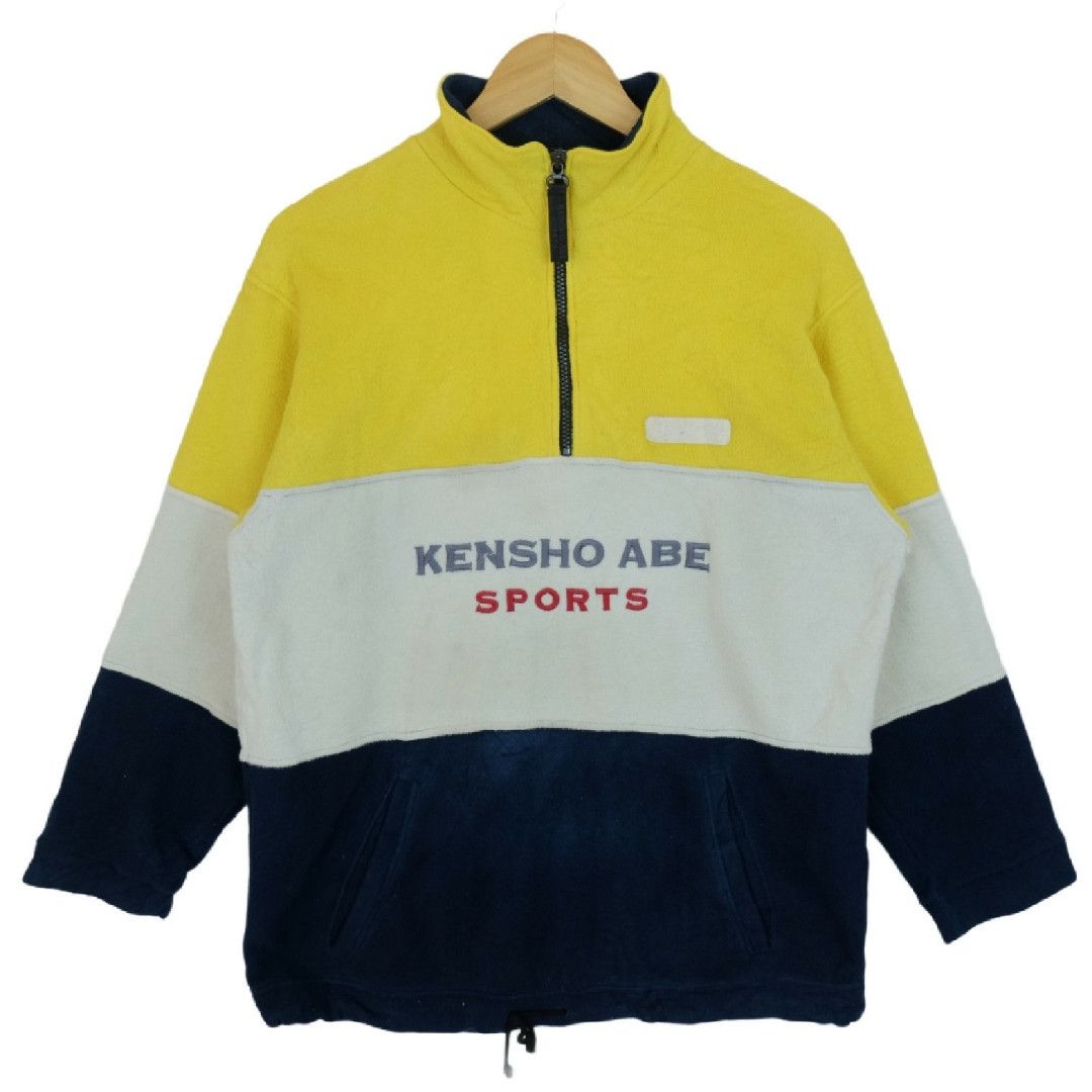 Japanese Brand × Kensho Abe KENSHO ABE Multicolor Big Logo Spell Out Fleece Sweatshirt Size US M / EU 48-50 / 2 - 2 Thumbnail