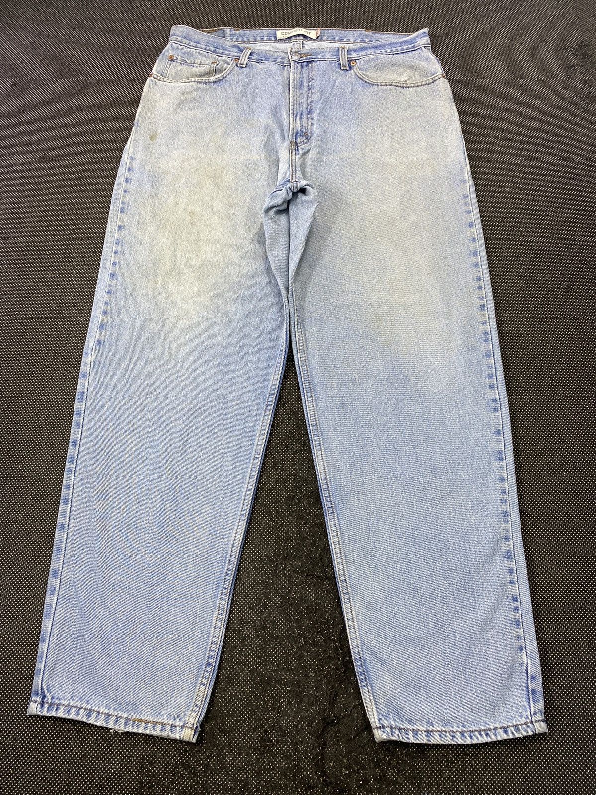 Levi's VINTAGE LEVI'S 560 LIGHT BLUE WASH JEANS -J511 Size US 39 - 2 Thumbnail