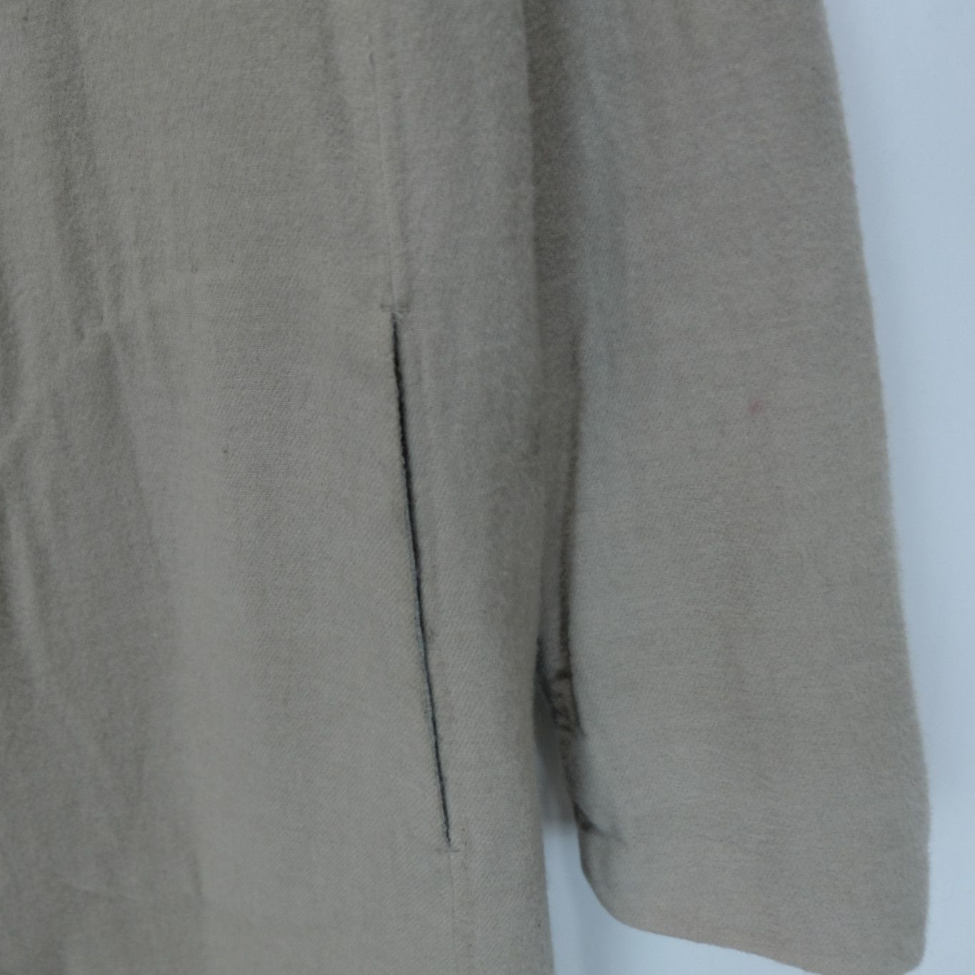 Theory THEORY Overlap Long Light Wool Coat Without Button Size US S / EU 44-46 / 1 - 6 Thumbnail