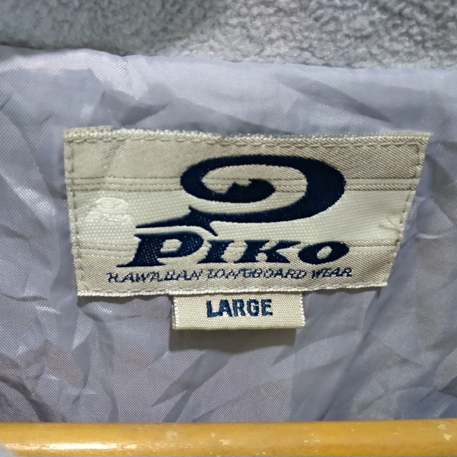 Japanese Brand × Vintage Vintage PIKO Sherpa Fleece Jacket Sidetape Size US L / EU 52-54 / 3 - 9 Thumbnail