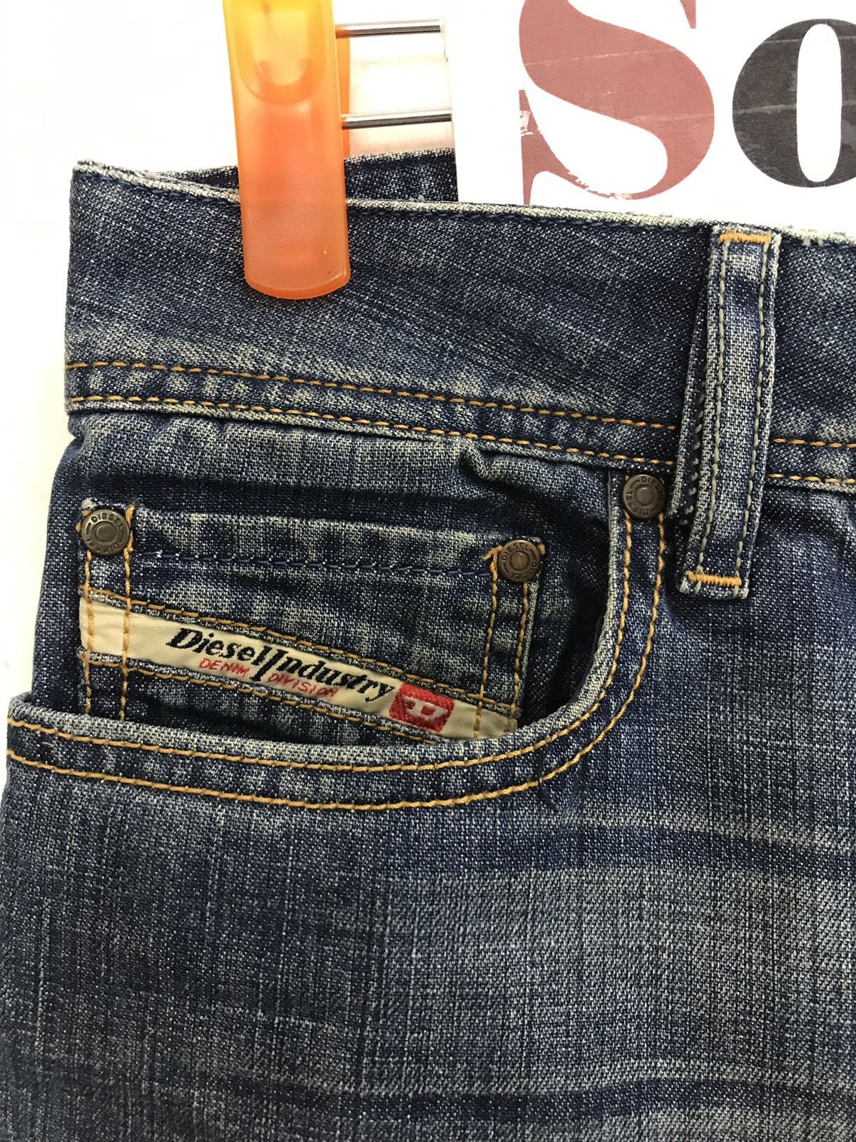 Diesel Vintage Diesel Industries Denim Jeans Pant Size US 30 / EU 46 - 5 Thumbnail