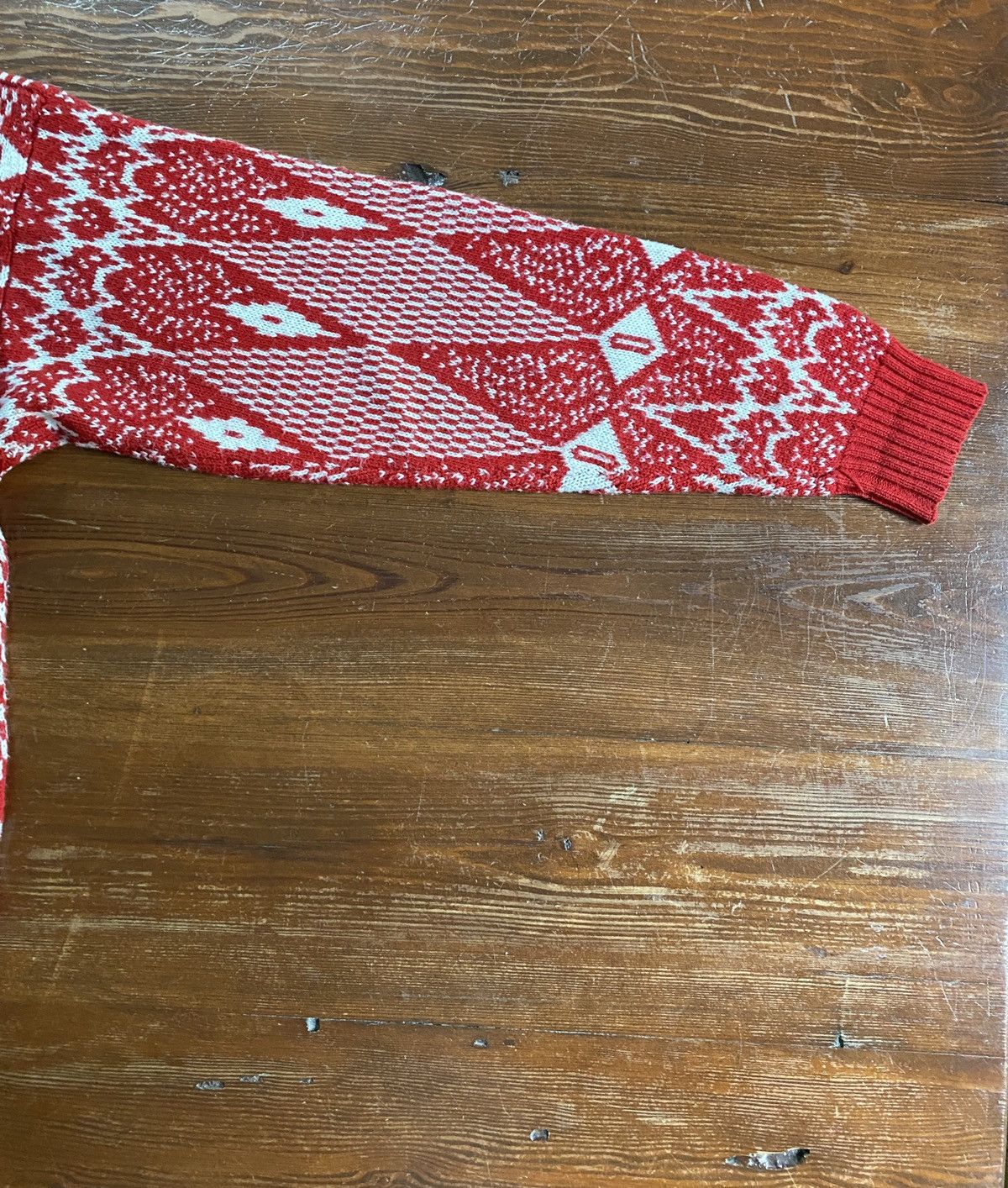 Vintage Vintage 80’s South Channel Geometric Design Knit Sweater Size US L / EU 52-54 / 3 - 11 Thumbnail