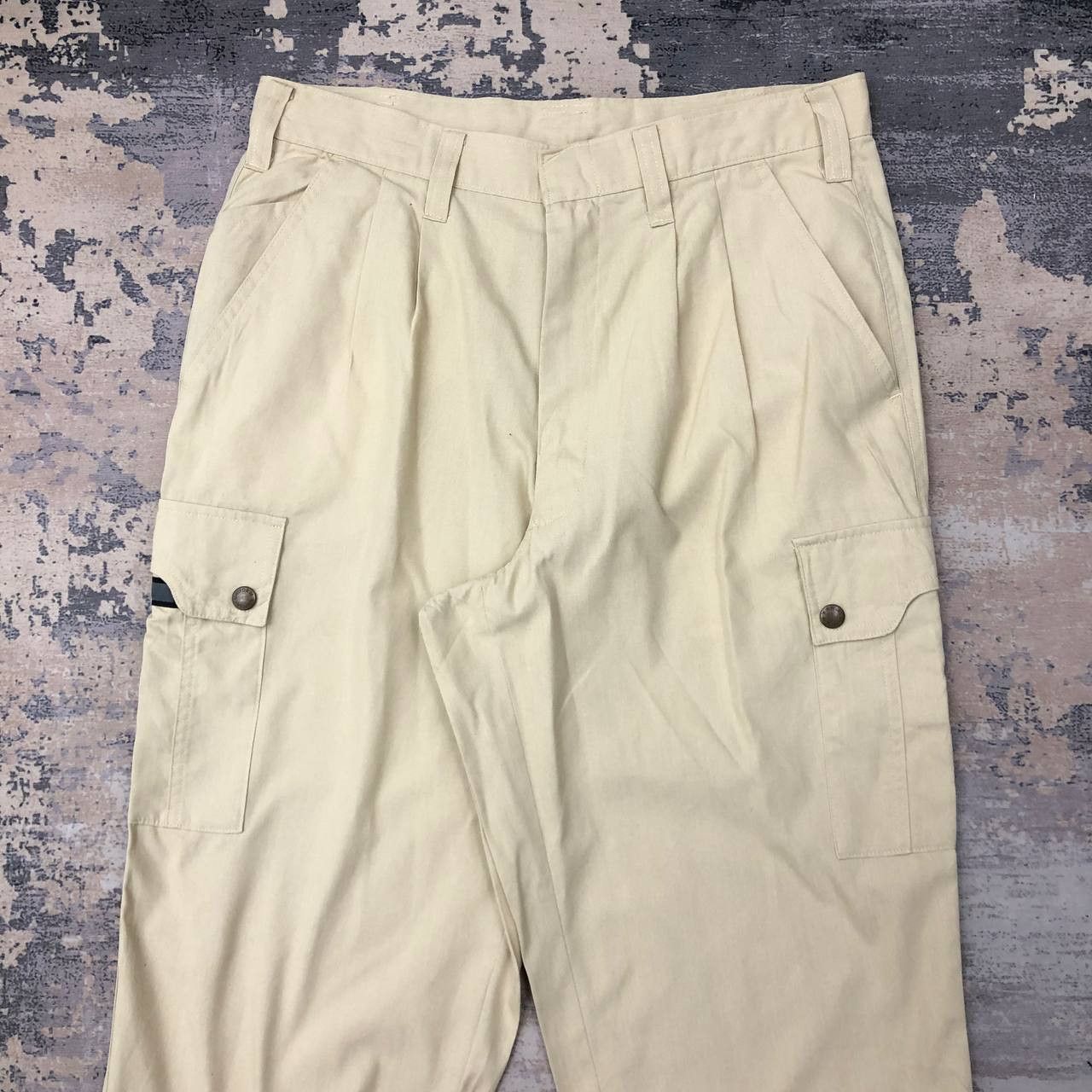 Kansai Yamamoto P612 KANSAI UNIFORM CARGO PANTS Size US 31 - 3 Thumbnail