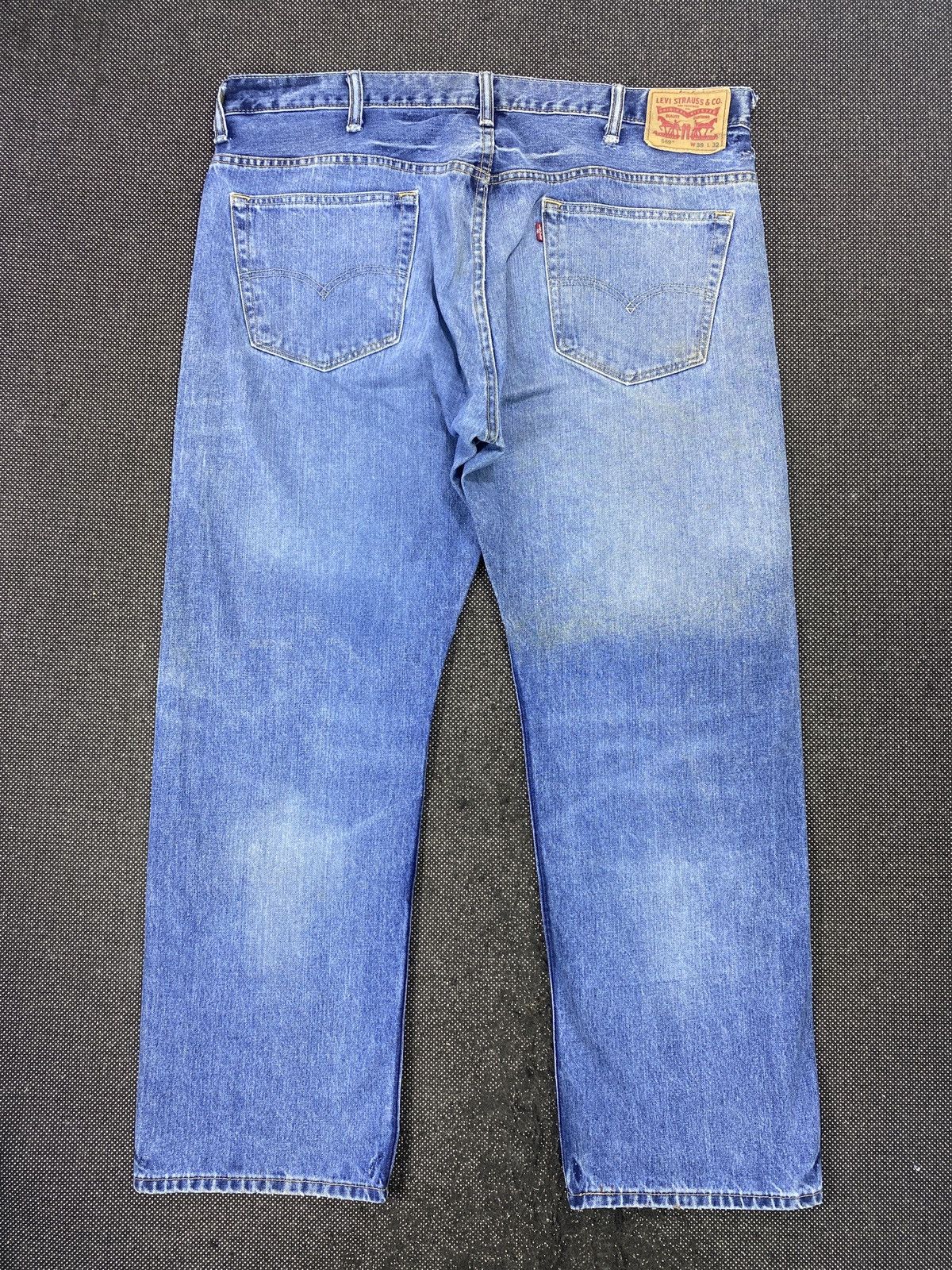 Levi's VINTAGE LEVI'S 569 RUSTY BLUE WASH JEANS -J512 Size US 42 / EU 58 - 3 Thumbnail