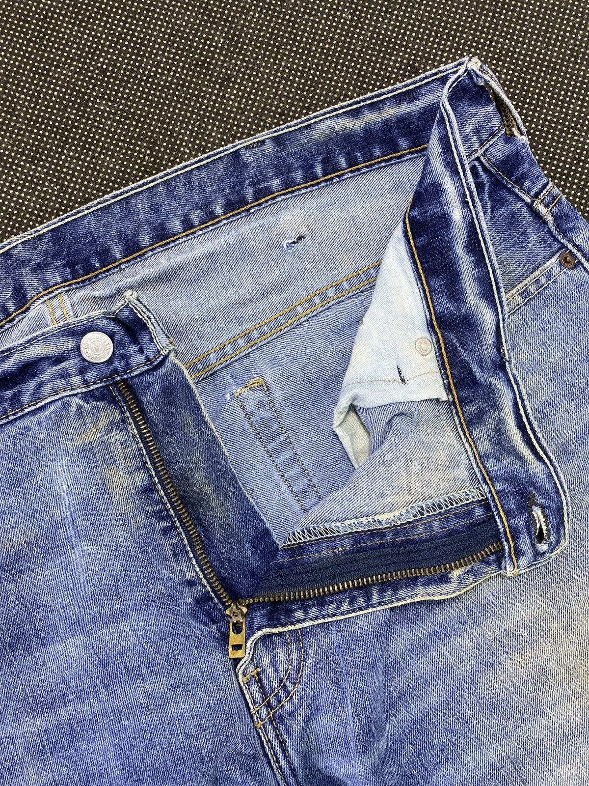 Levi's VINTAGE LEVI'S 569 RUSTY BLUE WASH JEANS -J512 Size US 42 / EU 58 - 5 Thumbnail