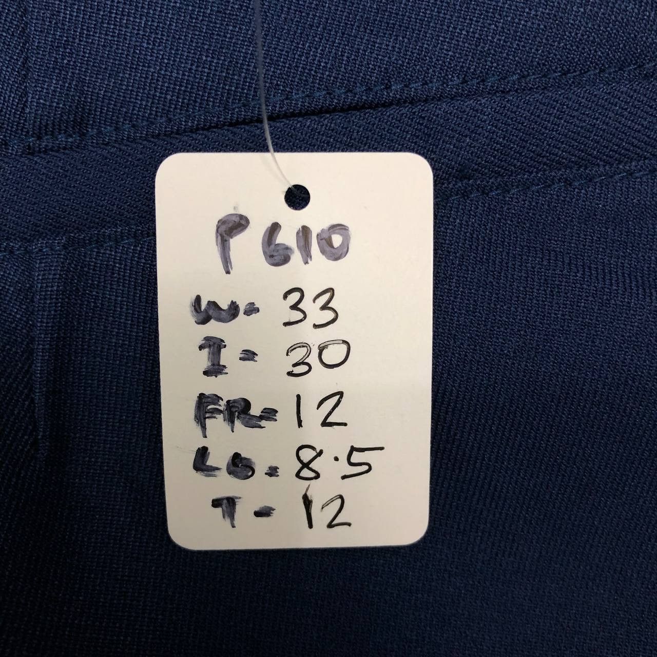 Japanese Brand P610 HOSHI-H UNIFORM CARGO PANTS Size US 33 - 8 Thumbnail