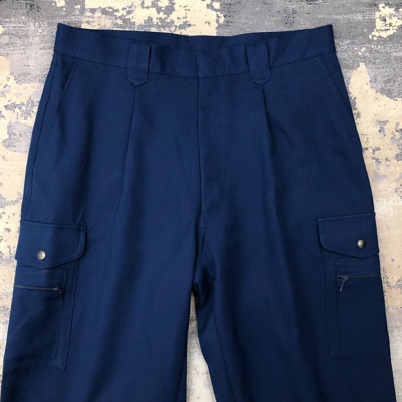 Japanese Brand P610 HOSHI-H UNIFORM CARGO PANTS Size US 33 - 3 Thumbnail