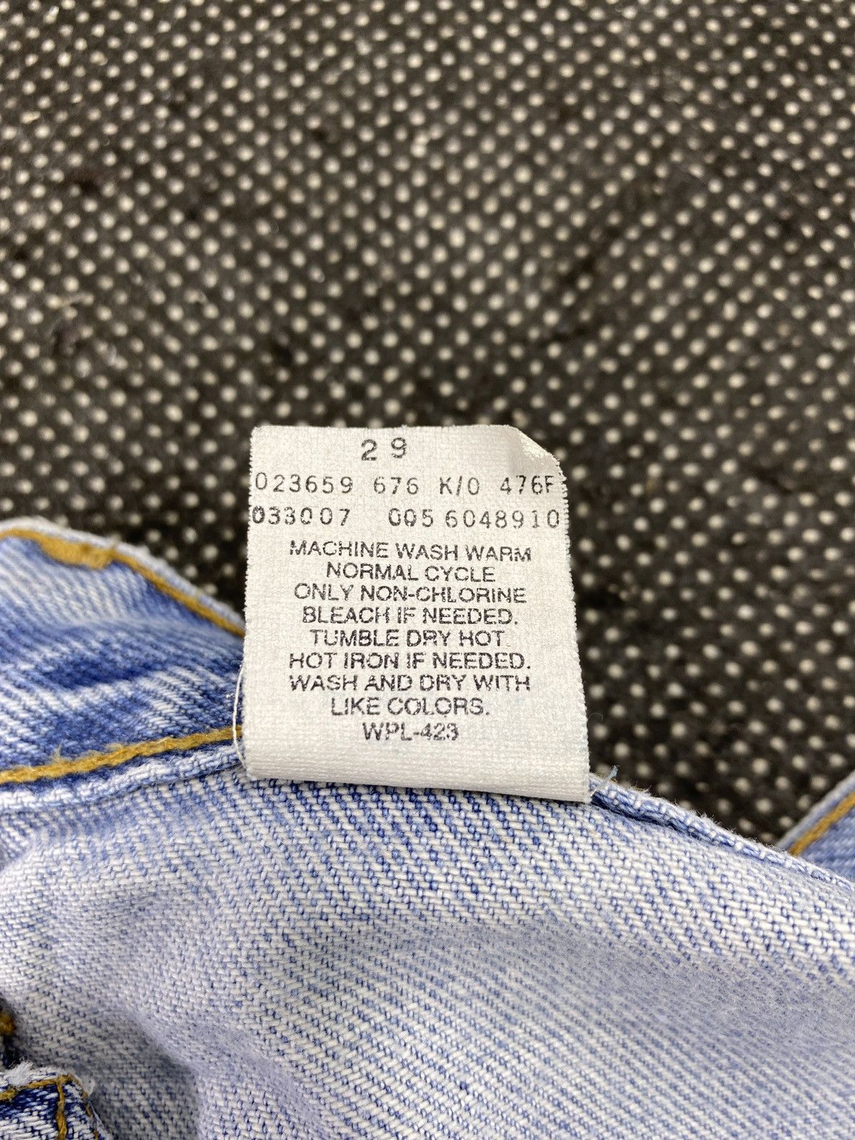 Jean × Levi's × Vintage 90s VINTAGE LEVIS 560 BLUE WASH JEANS -J513 Size US 39 - 7 Thumbnail
