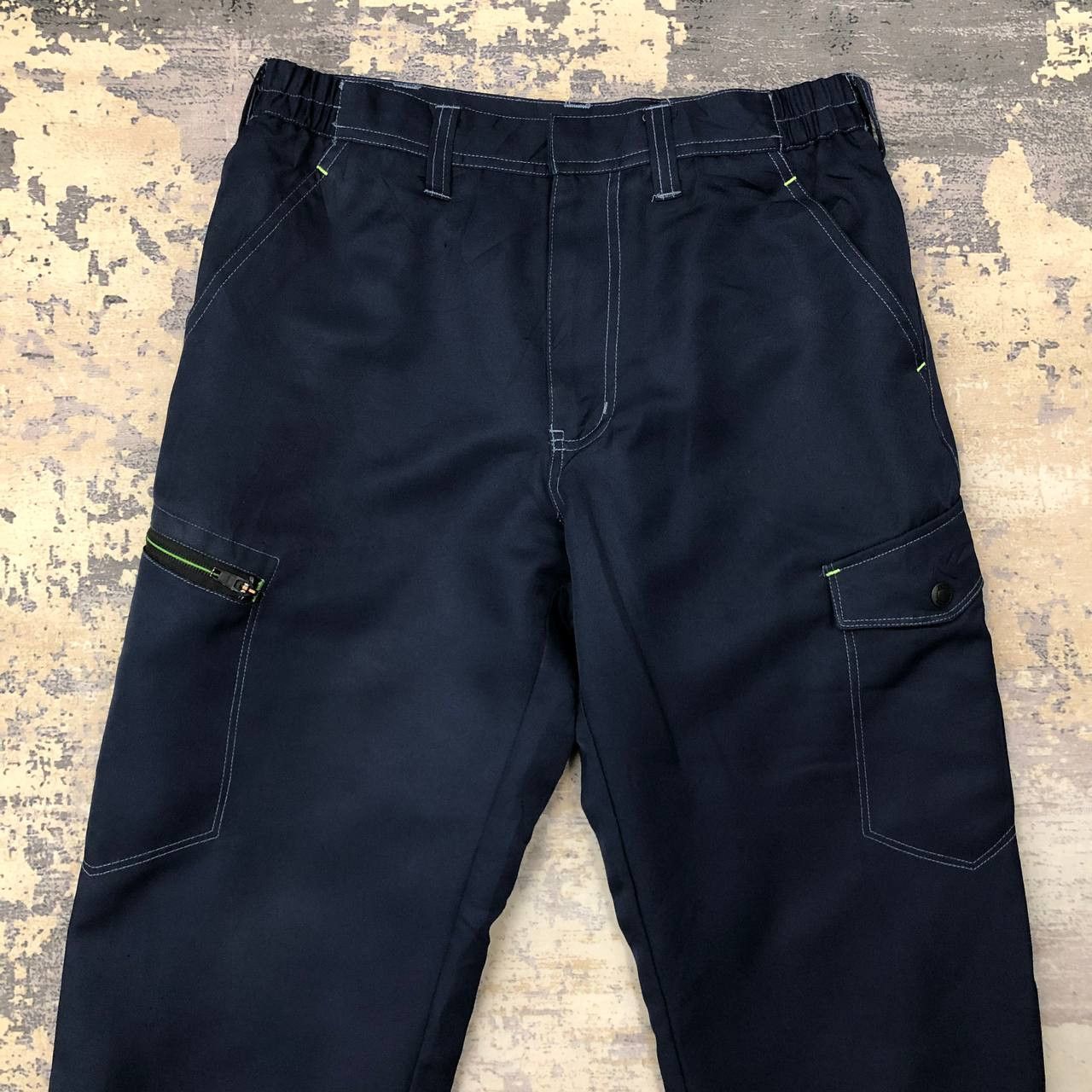 Japanese Brand P607 HEAT ASSIST WARM LIGHT JAPAN WORKWEAR CARGO PANTS Size US 31 - 3 Thumbnail
