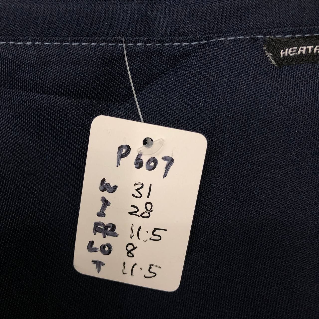 Japanese Brand P607 HEAT ASSIST WARM LIGHT JAPAN WORKWEAR CARGO PANTS Size US 31 - 9 Thumbnail
