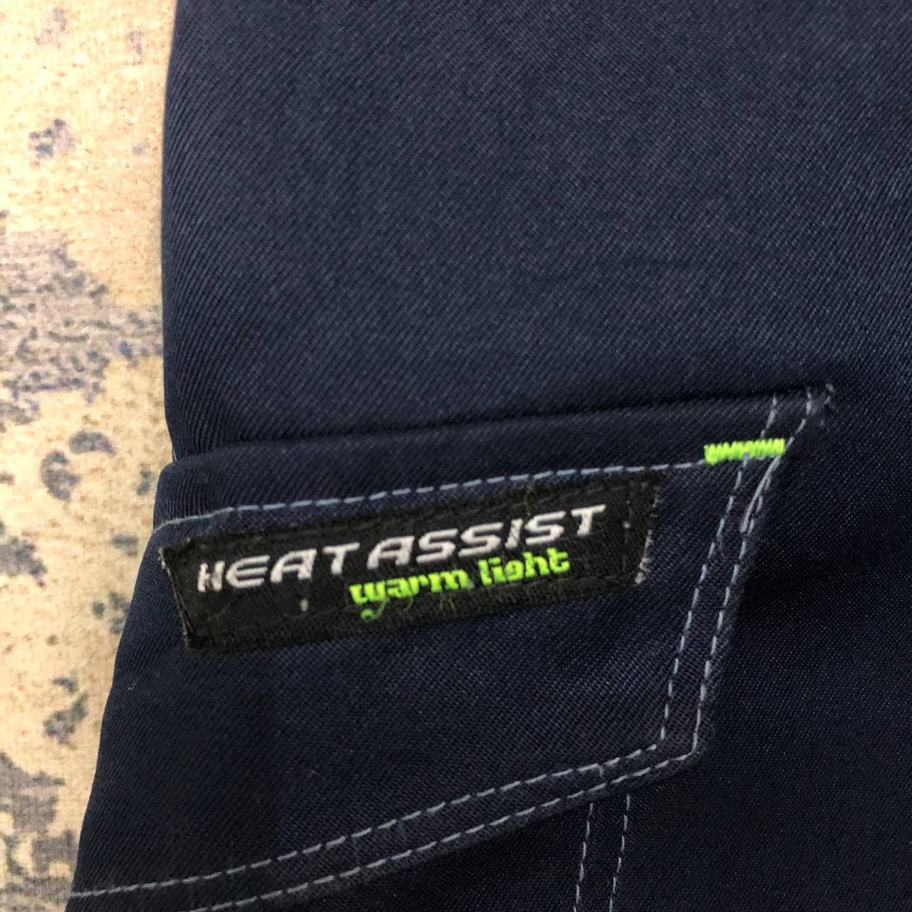 Japanese Brand P607 HEAT ASSIST WARM LIGHT JAPAN WORKWEAR CARGO PANTS Size US 31 - 5 Thumbnail