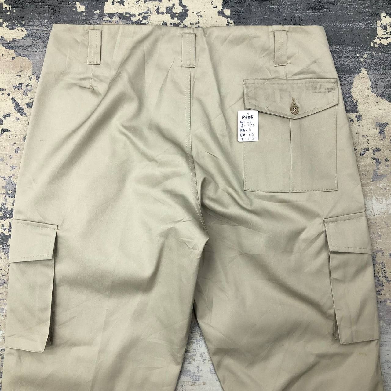 Japanese Brand P606 JAPAN UNIFORM CAGO PANTS Size US 34 / EU 50 - 4 Thumbnail