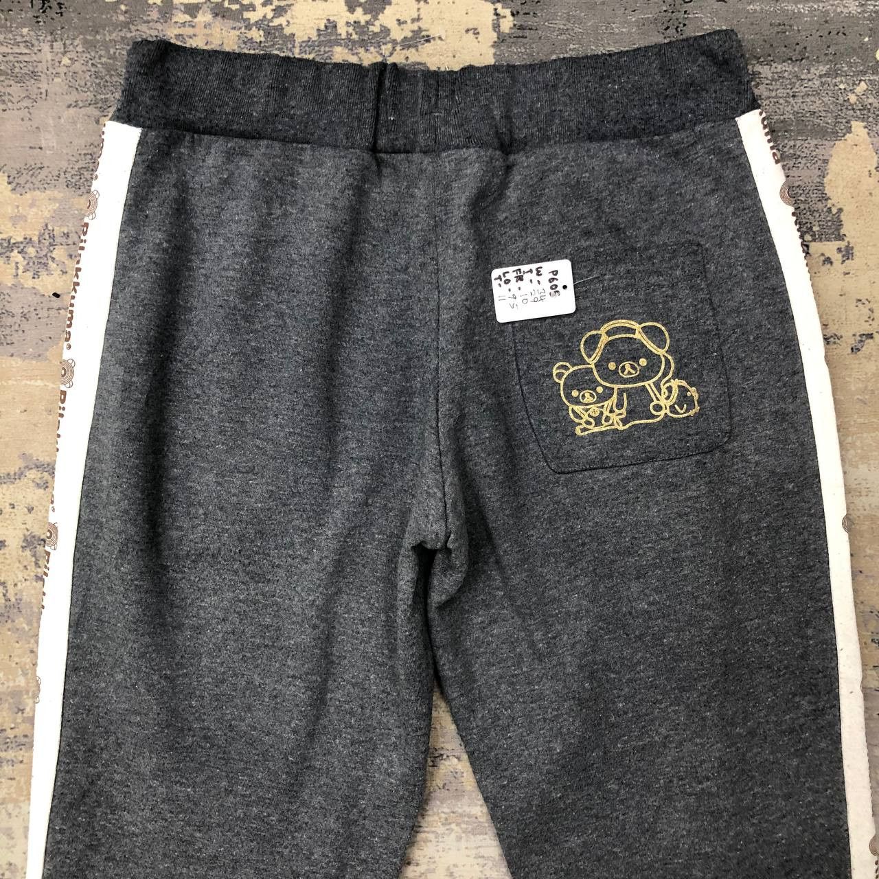 Anime × Japanese Brand P605 JAPAN ANIME RILAKKUMA SWEATPANTS Size 34" / US 12 / IT 48 - 4 Thumbnail
