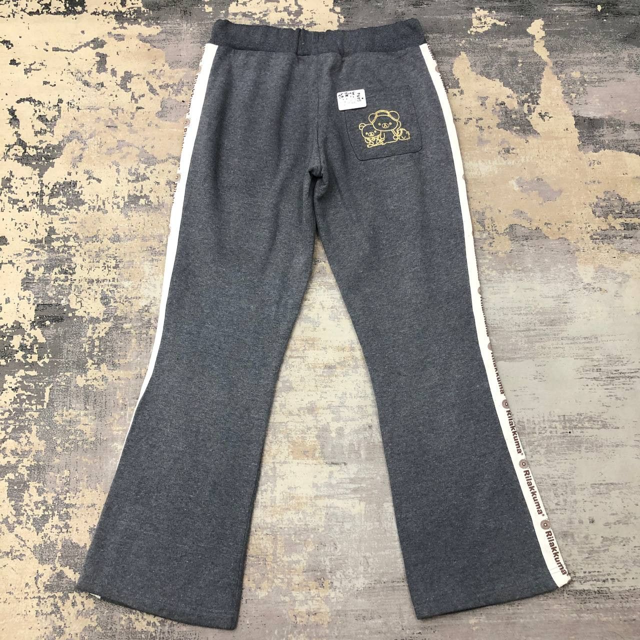 Anime × Japanese Brand P605 JAPAN ANIME RILAKKUMA SWEATPANTS Size 34" / US 12 / IT 48 - 2 Thumbnail