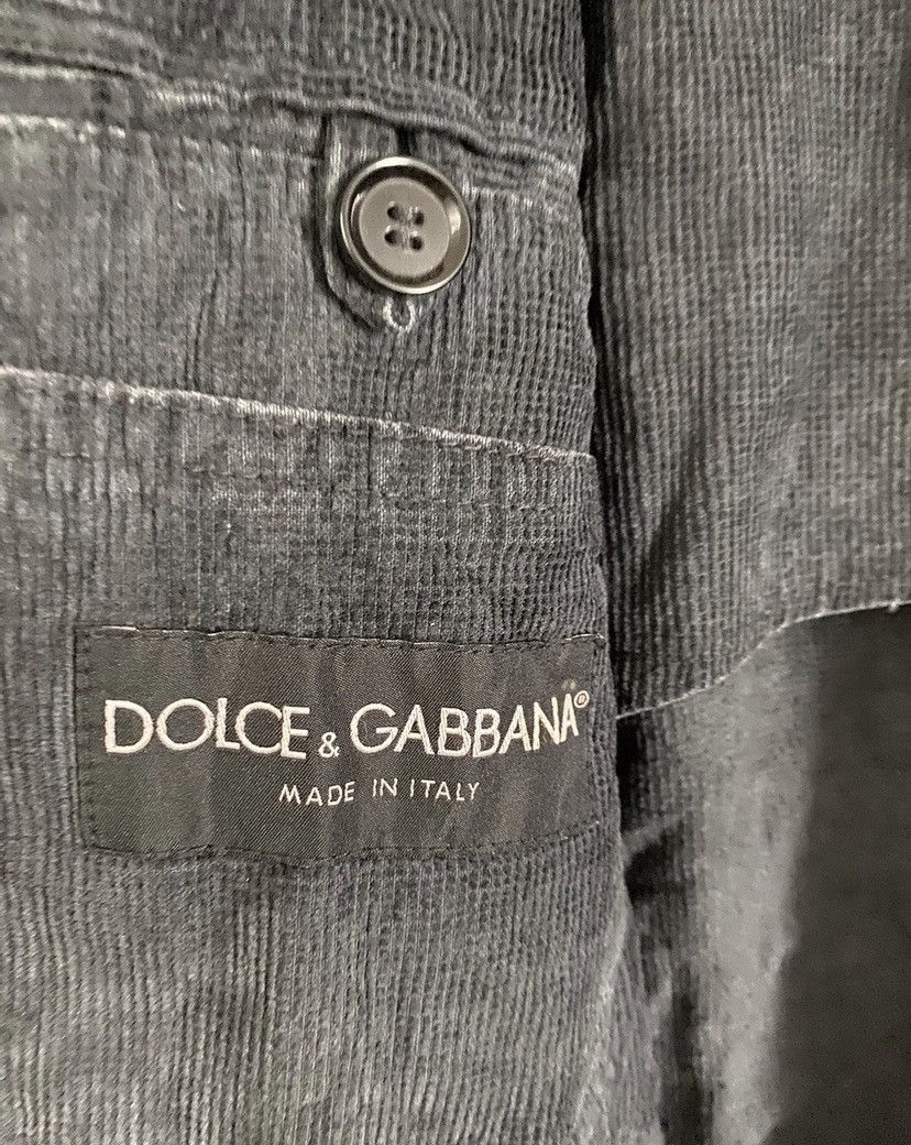 Dolce & Gabbana Dolce & Gabbana made in italy coudroy jacket Size US L / EU 52-54 / 3 - 6 Thumbnail