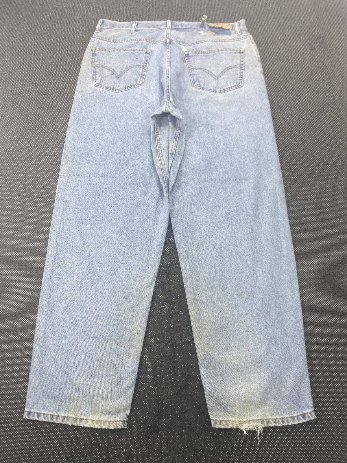 Levi's VINTAGE LEVIS 560 BLUE WASH JEANS -J517 Size US 39 - 4 Thumbnail