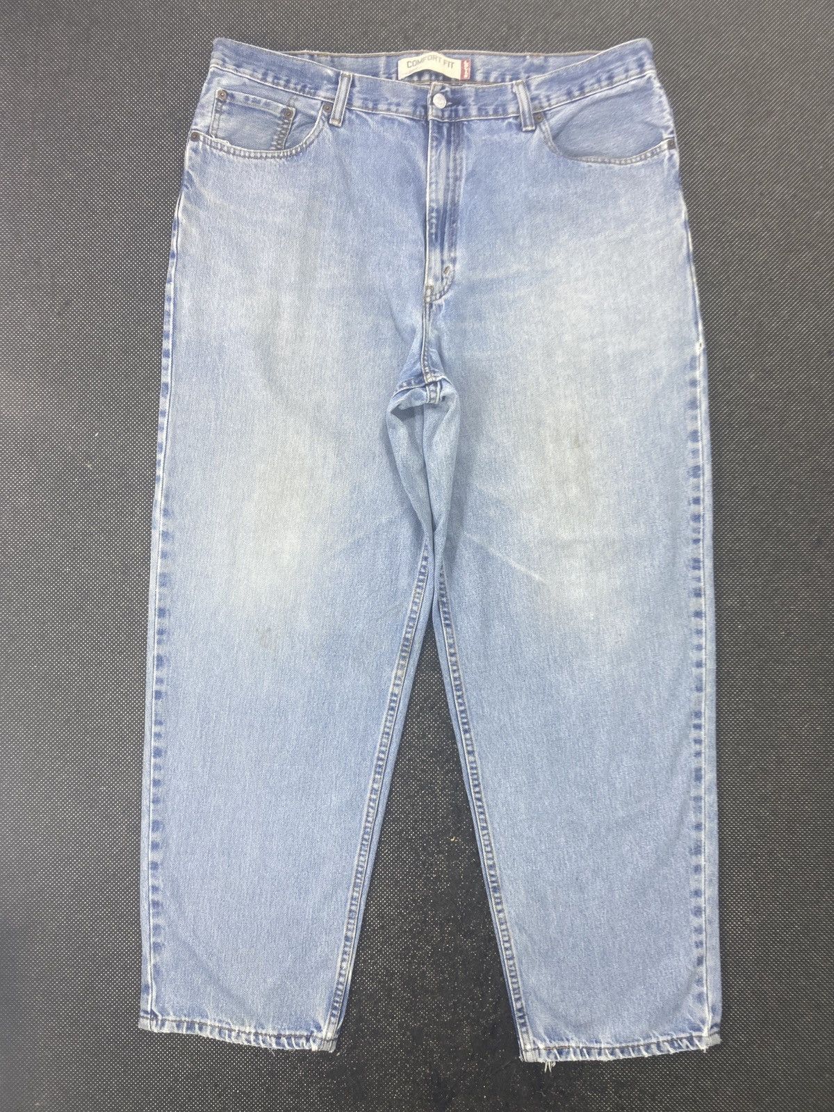 Levi's VINTAGE LEVIS 560 BLUE WASH JEANS -J518 Size US 41 - 1 Thumbnail