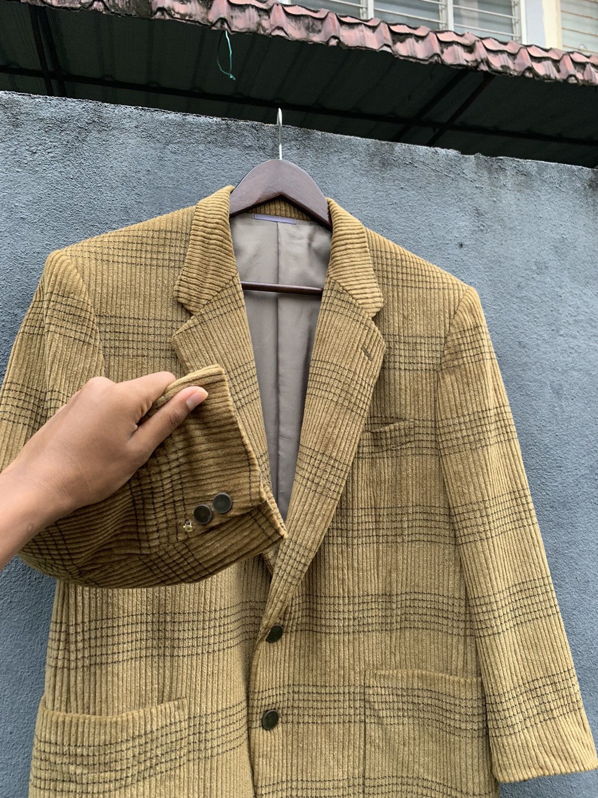 Roberta di Camerino 🧳Roberta Di Camerino Peanut Corduroy Blazer Size US S / EU 44-46 / 1 - 9 Thumbnail