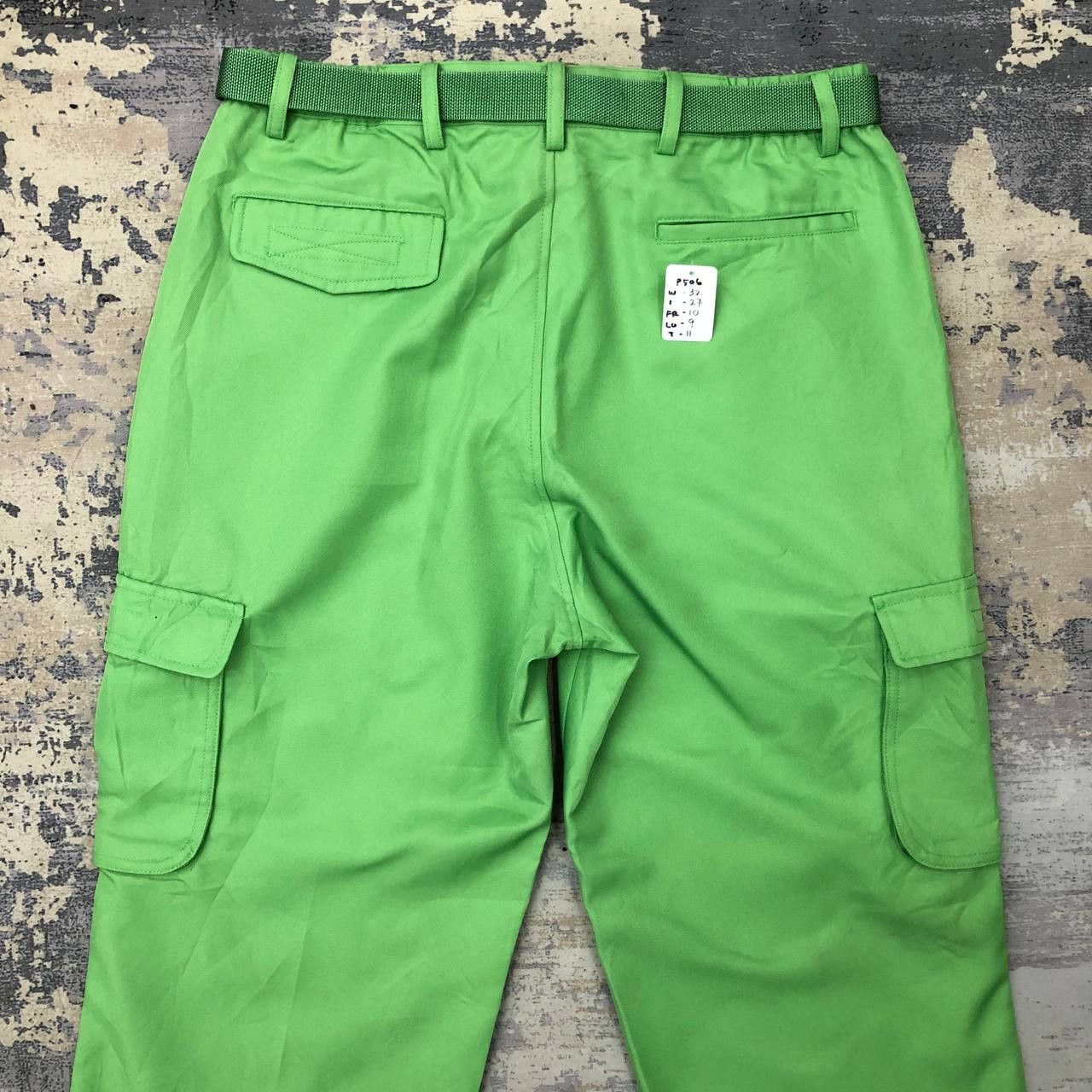 Japanese Brand P506 BILLIE EILISH JAPAN UNCHUKYO UNIFORM CARGO PANTS Size US 32 / EU 48 - 4 Thumbnail