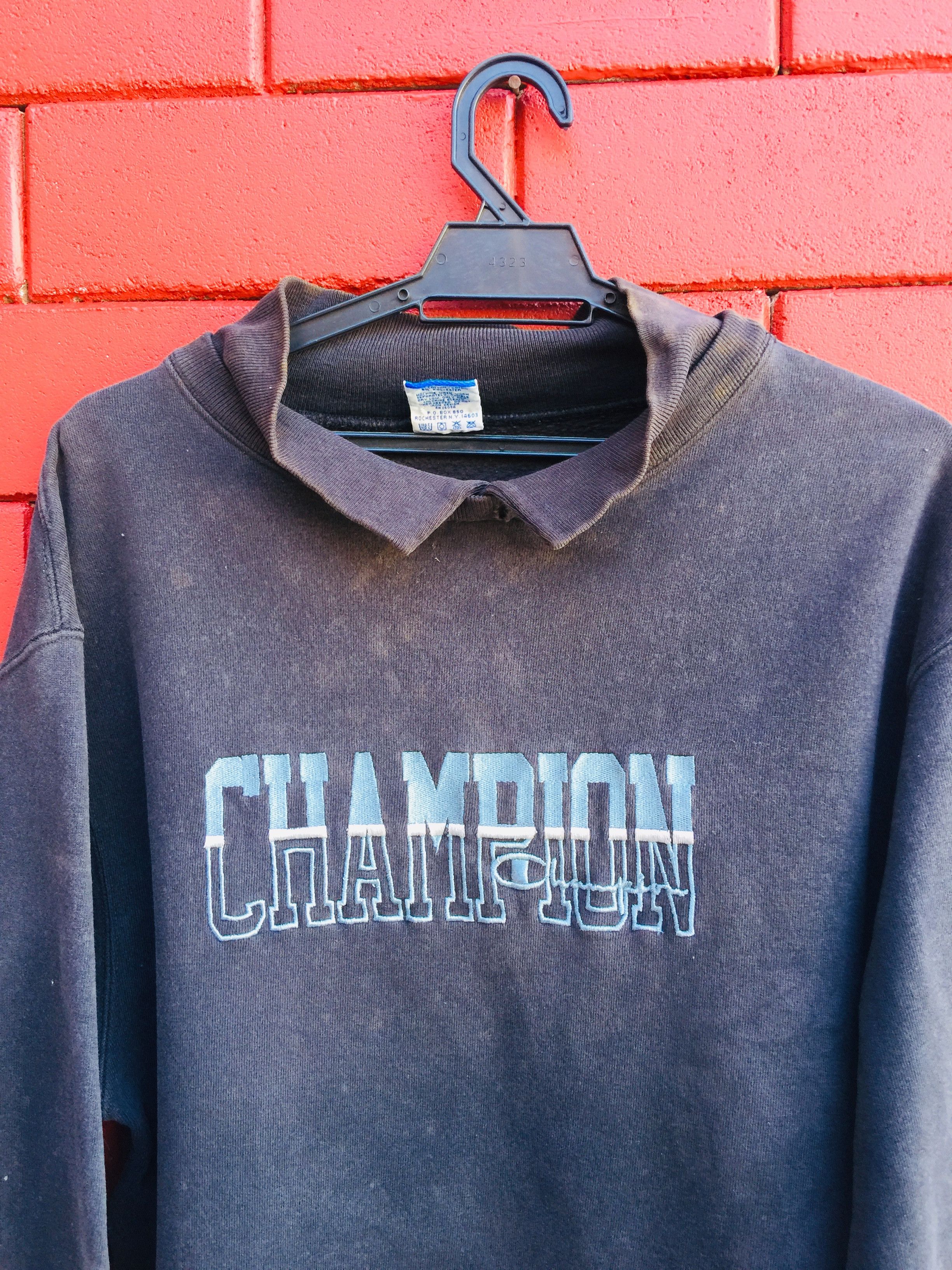 Champion × Japanese Brand × Vintage Vintage Champion Pullover Japanese Fashion Style Size US L / EU 52-54 / 3 - 3 Thumbnail