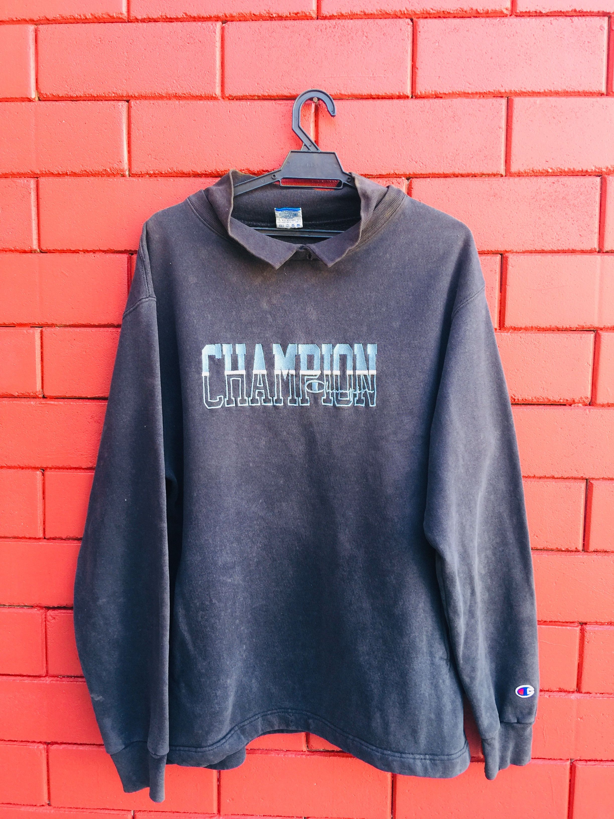 Champion × Japanese Brand × Vintage Vintage Champion Pullover Japanese Fashion Style Size US L / EU 52-54 / 3 - 1 Thumbnail