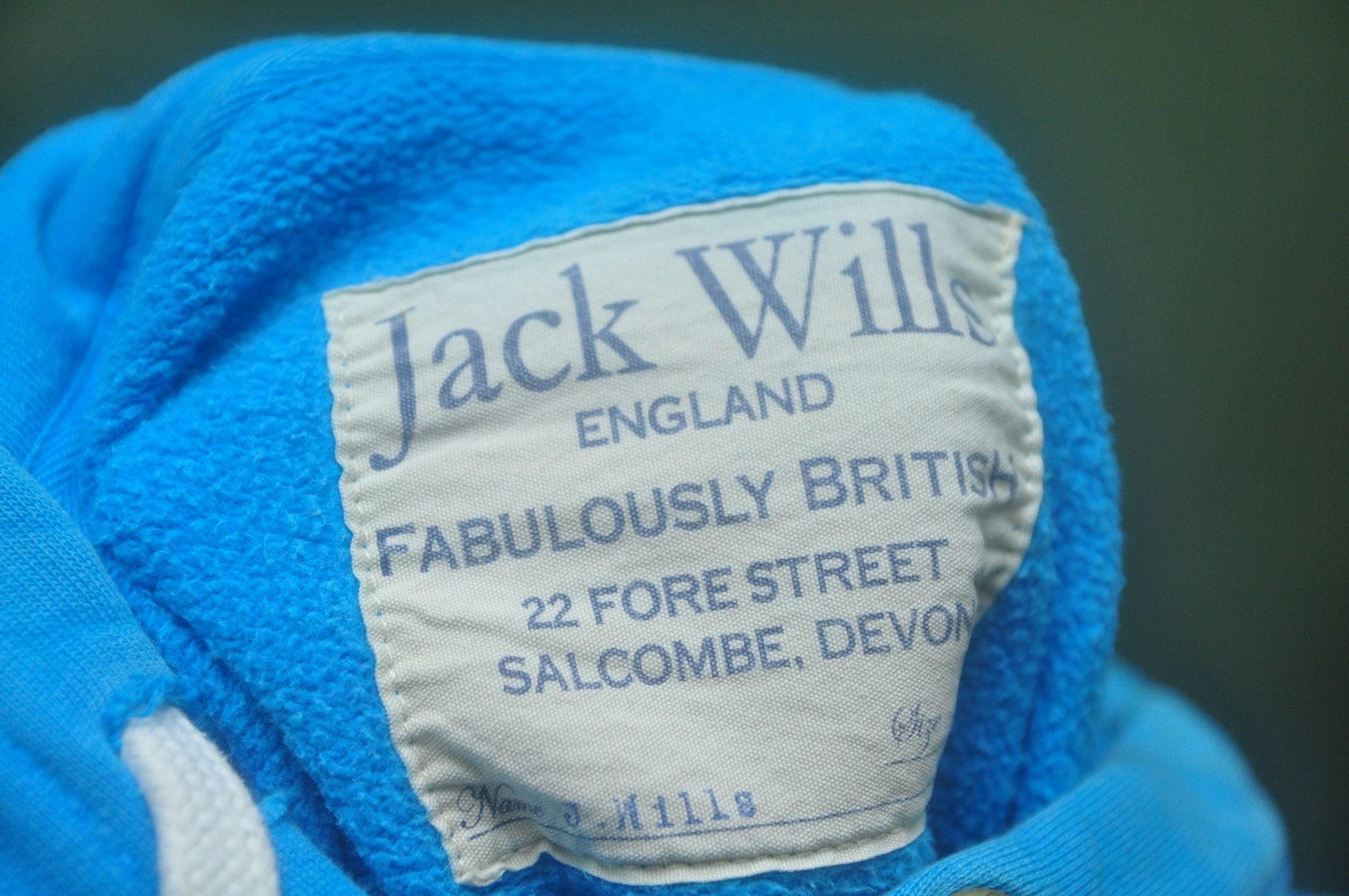 Jack Wills × Japanese Brand × Vintage JACK WILLS VINTAGE MADE IN PORTUGAL GREY ZIP UP SWEATSHIRT Size US L / EU 52-54 / 3 - 11 Thumbnail
