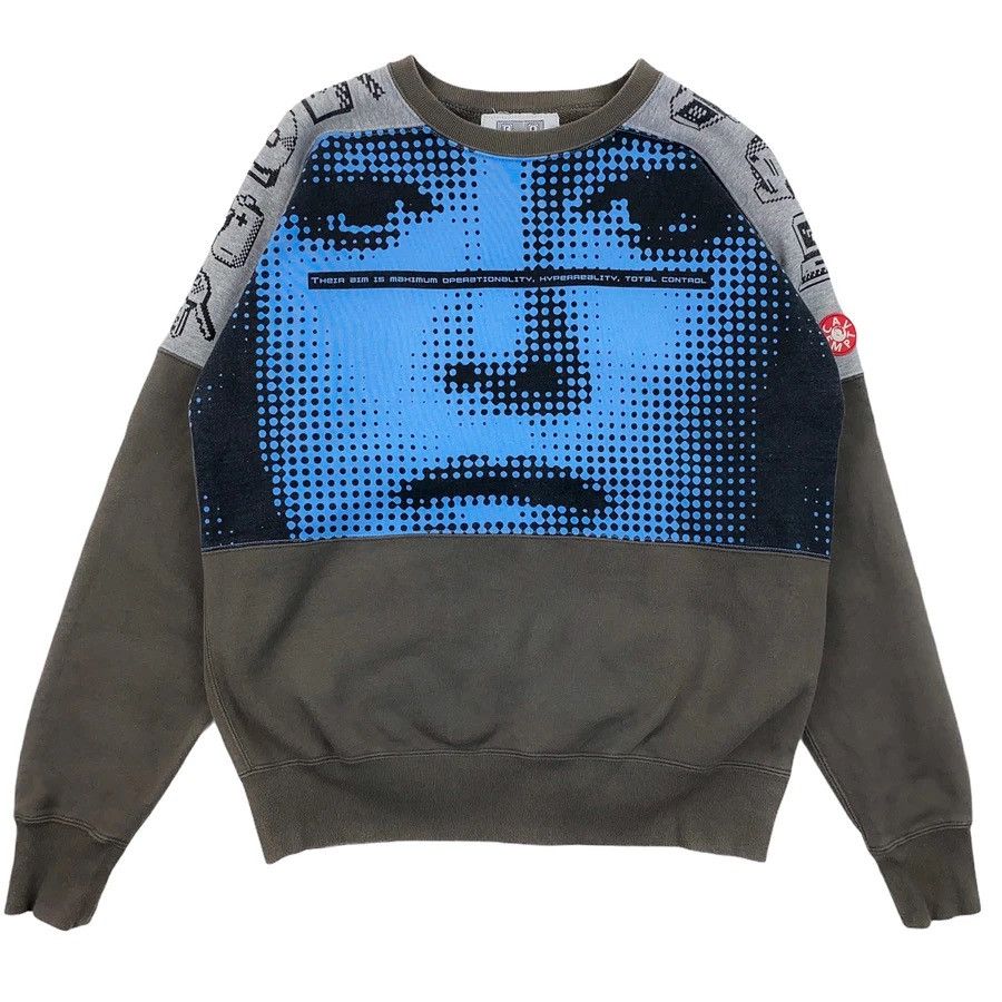 【希少】C.E CAVEMPT NIGHT VECTOR CREW NECK♪ Cav Empt Cav Empt Night Vector Crewneck Sweatshirt | Grailed