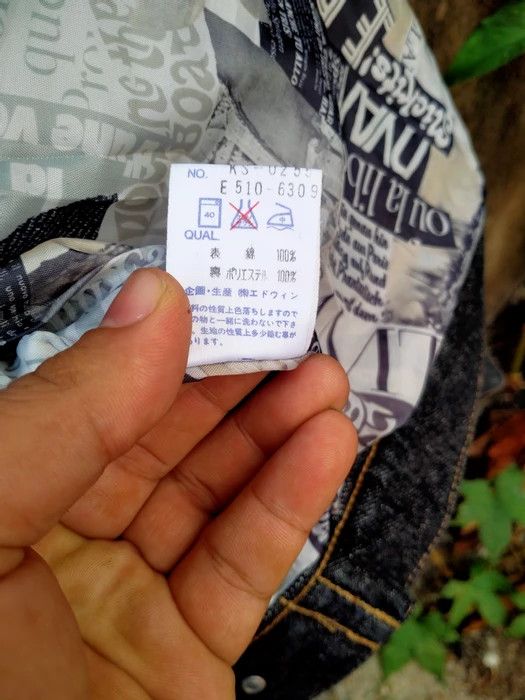 Edwin × Japanese Brand EDWIN BLACK DENIM JACKET SIZE M Size US M / EU 48-50 / 2 - 5 Thumbnail